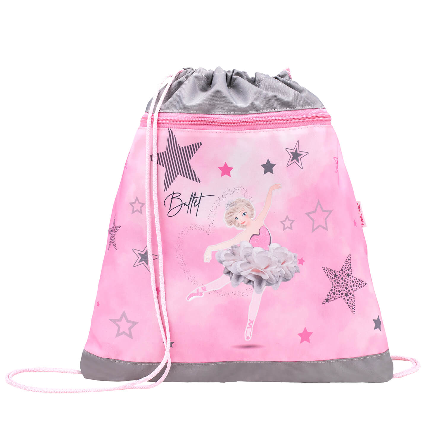Belmil Classy ergonomisches Schulranzen-Set 4-teilig "Ballet Light Pink" mit Brustgurt Belmil Classy ergonomisches Schulranzen-Set 4-teilig "Ballet Light Pink" mit Brustgurt