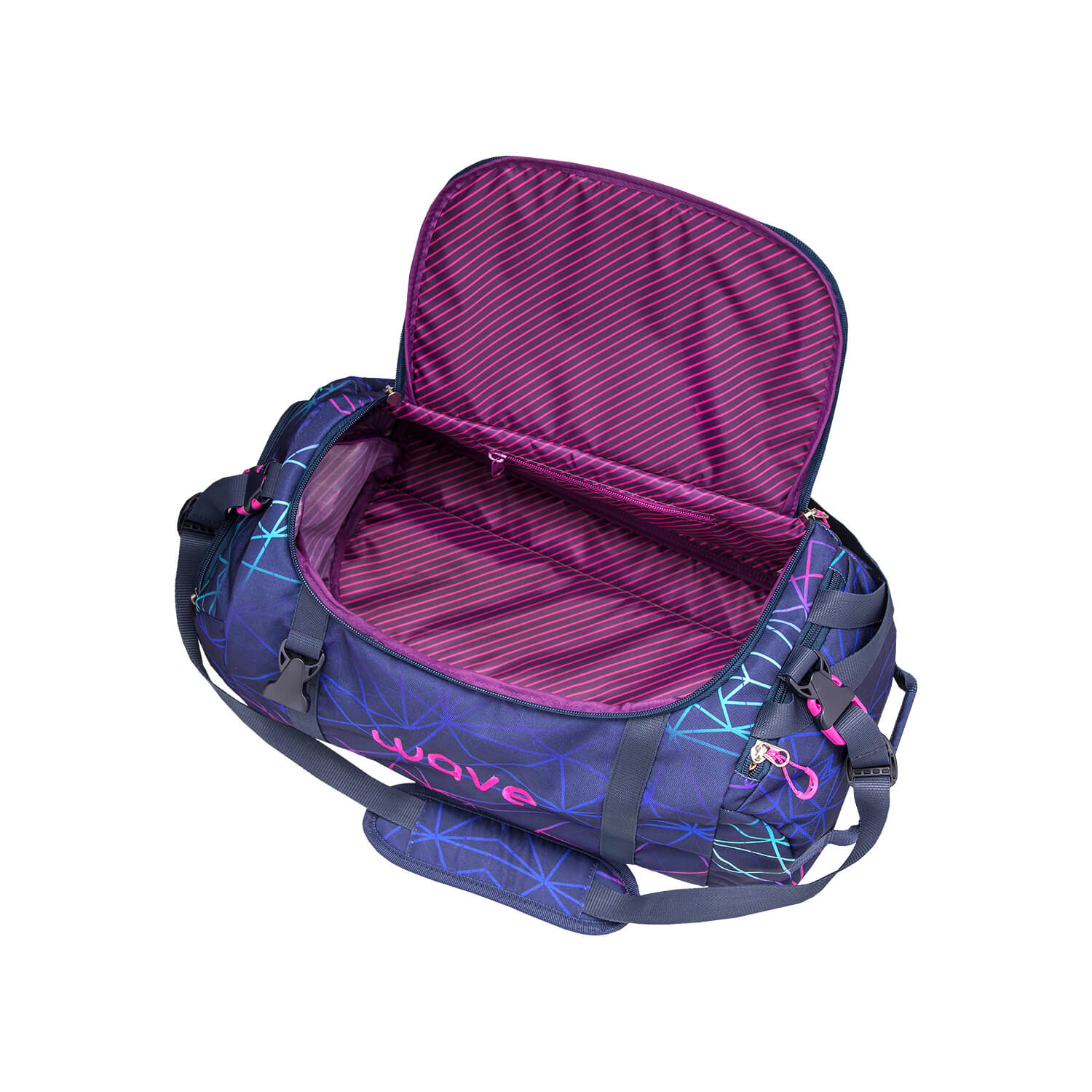 Rucksack Sporttasche "Stripes Purple"