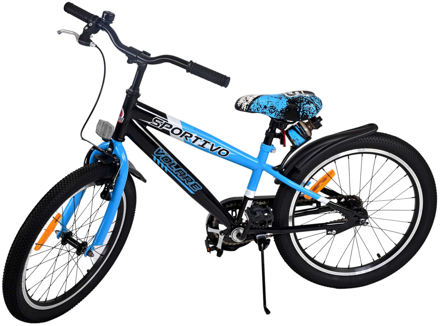 Kinderfahrrad Sportivo Fahrrad für Jungen 20 Zoll Kinderrad in Blau