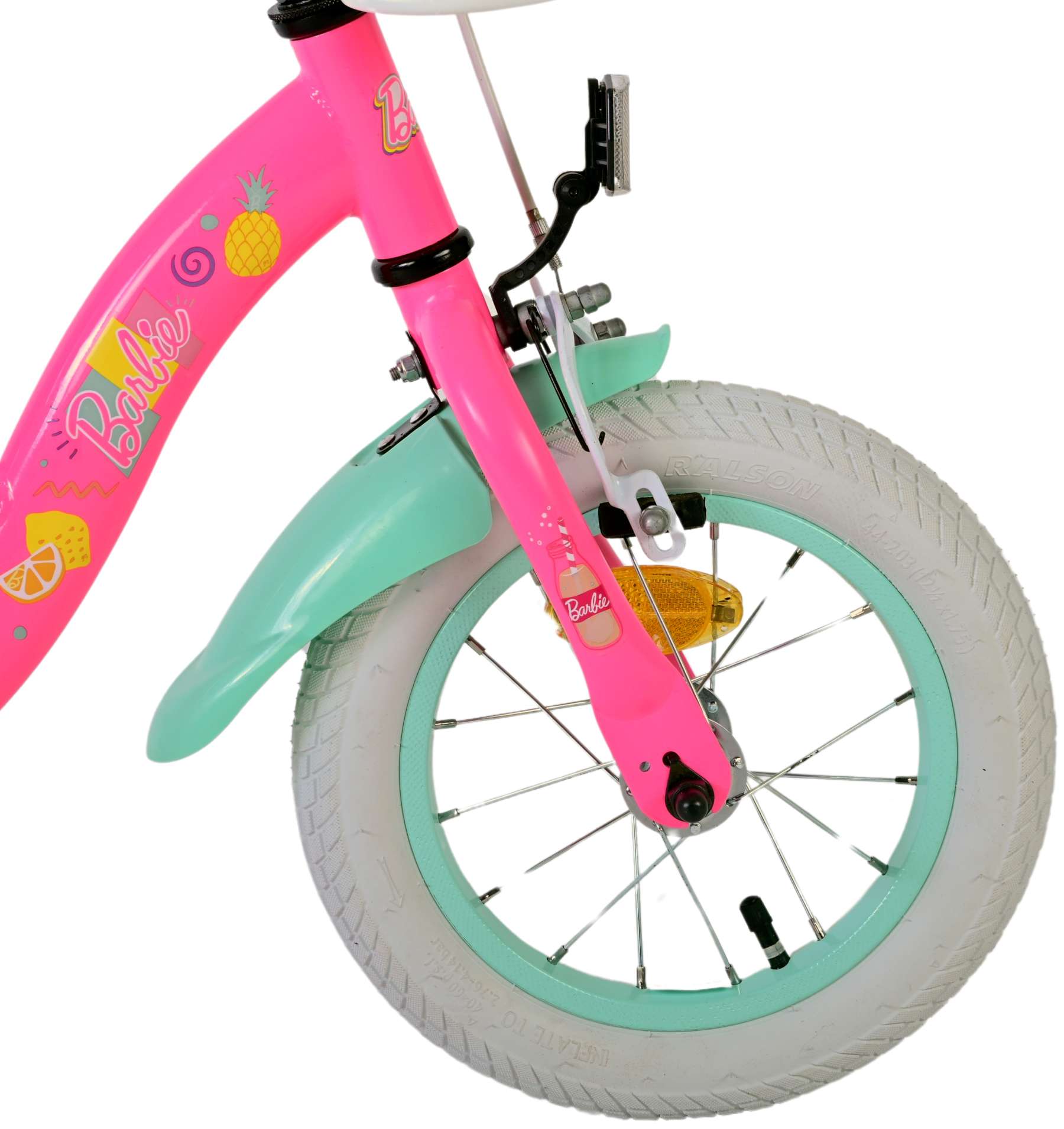 Kinderfahrrad Barbie Fahrrad in Rosa für Mädchen 12 Zoll Kinderrad