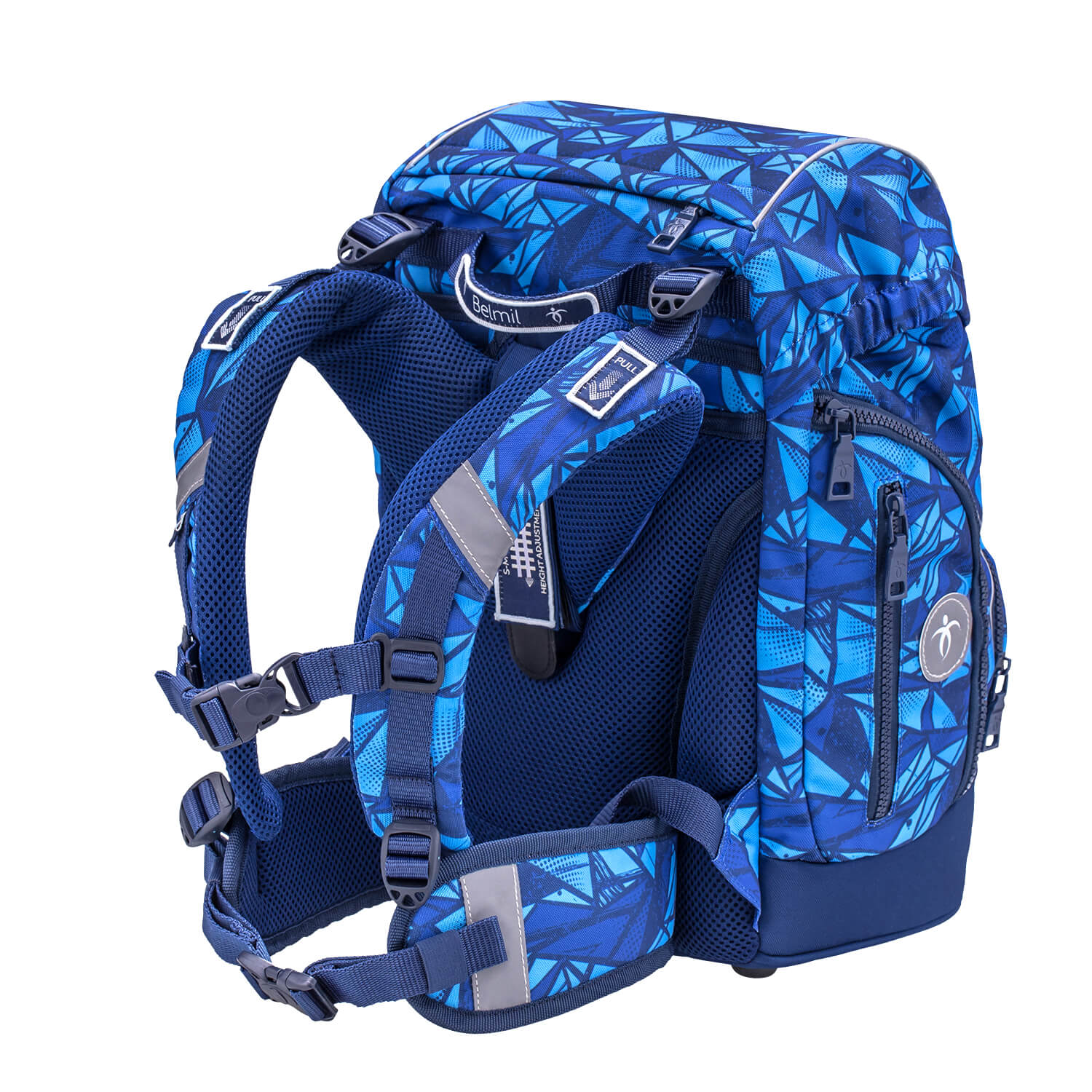 Rucksack Comfy Plus Premium Schulranzen Set 5-t. Glacier Blue Tasche