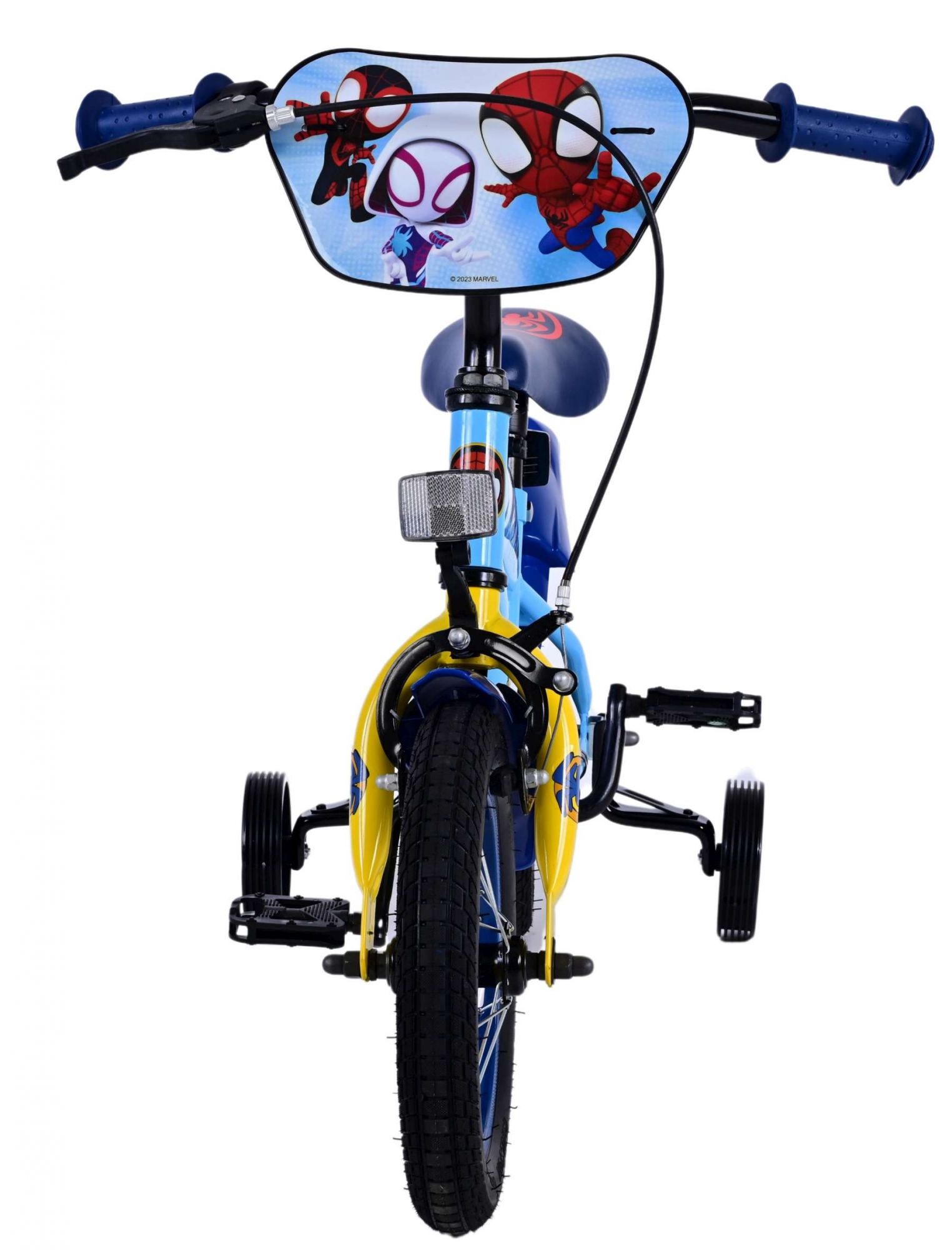 Kinderfahrrad Spidey für Jungen 12 Zoll Kinderrad in Blau