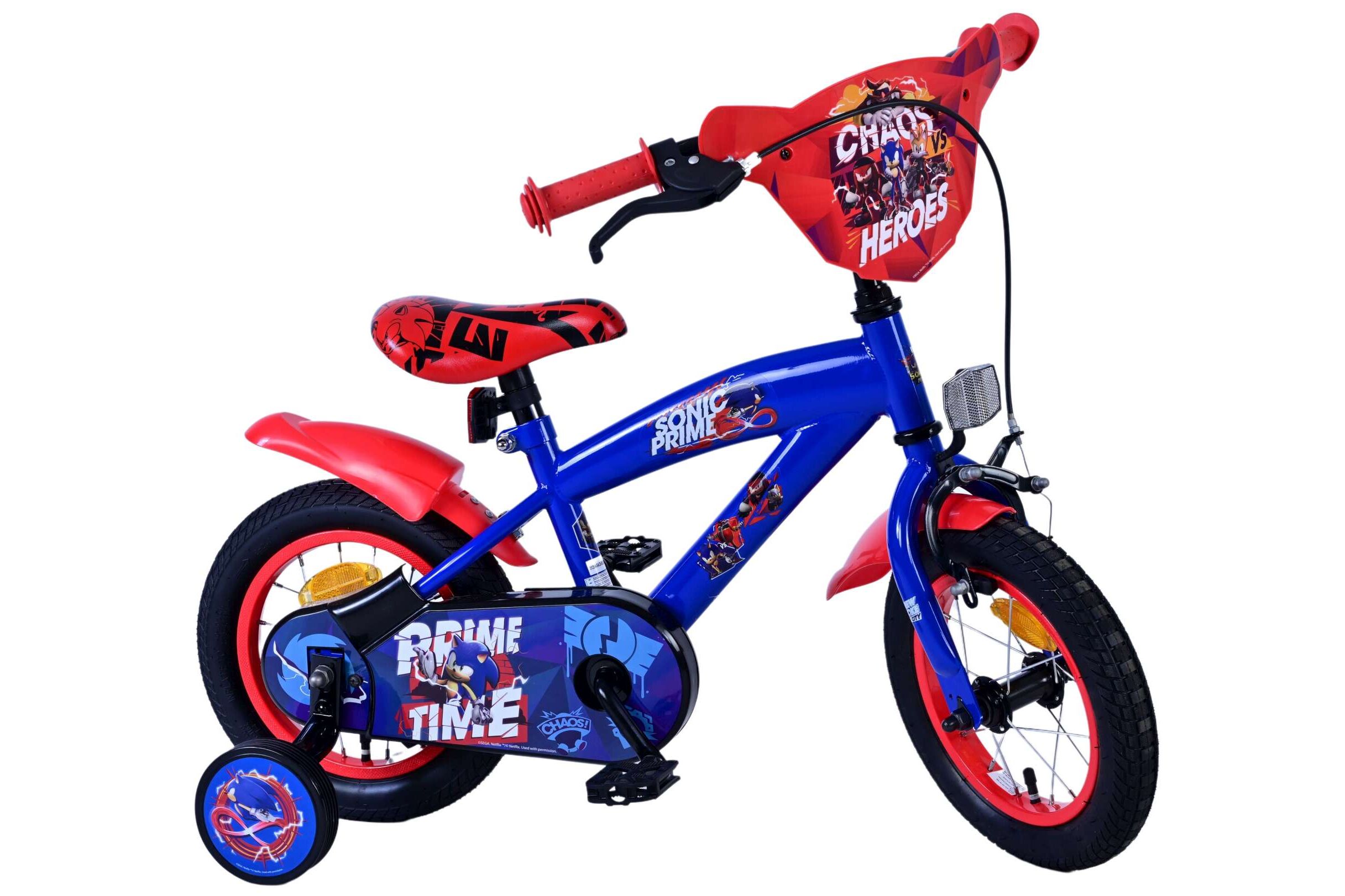 Volare Kinderfahrrad Turbo Crew für Jungen 12 Zoll Kinderrad in Blau Rot Volare Kinderfahrrad Turbo Crew für Jungen 12 Zoll Kinderrad in Blau Rot