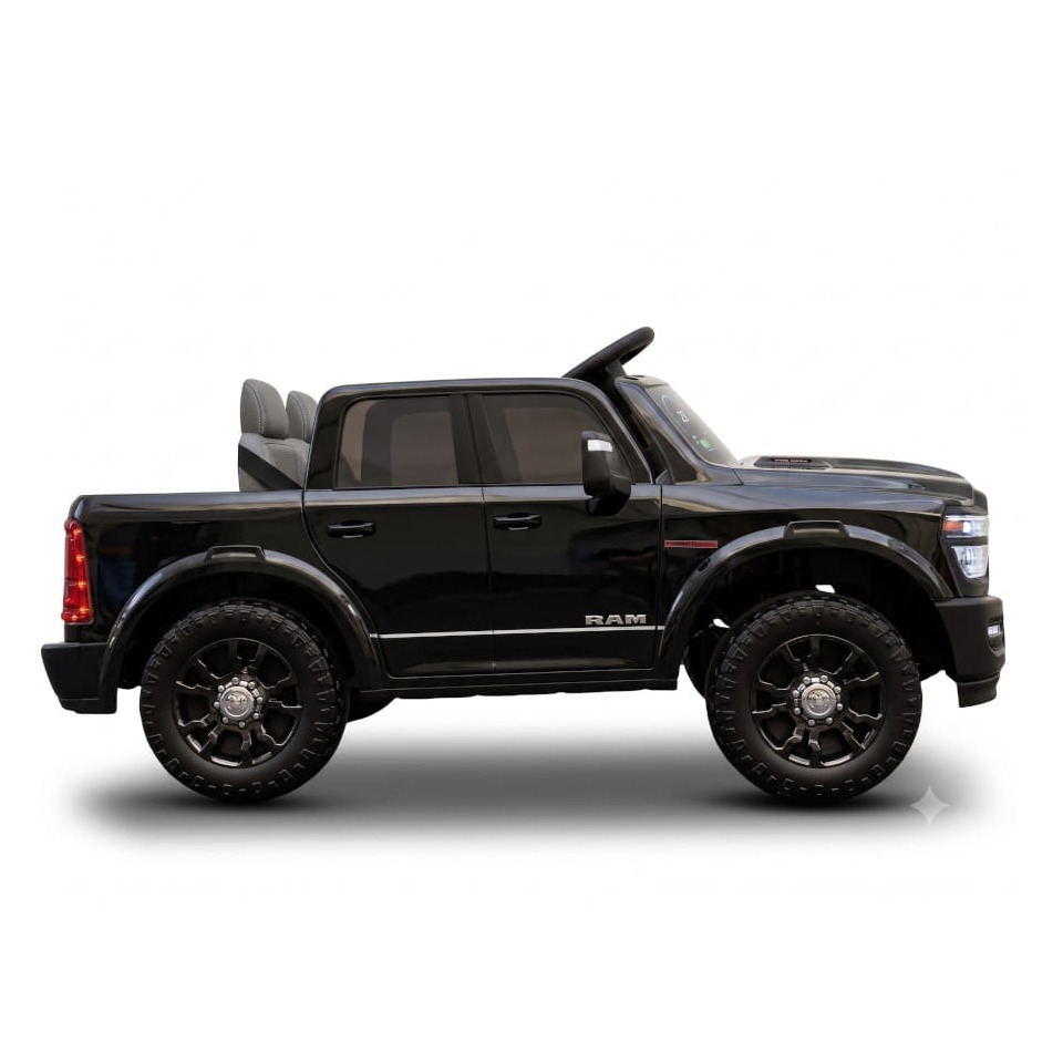 ES-Toys Elektro Kinderauto Dodge RAM 2500 „Rebel“ 24V Mit Ledersitz, 2 Sitzer und EVA Reifen ES-Toys Elektro Kinderauto Dodge RAM 2500 „Rebel“ 24V Mit Ledersitz, 2 Sitzer und EVA Reifen