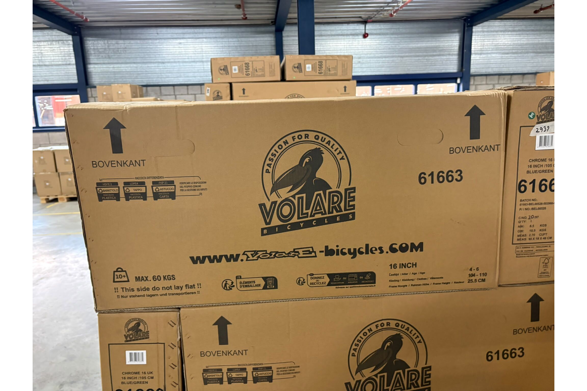 Volare Kinderfahrrad Chrome für Jungen 16 Zoll Kinderrad in Blaugrün, Zwei Handbremsen