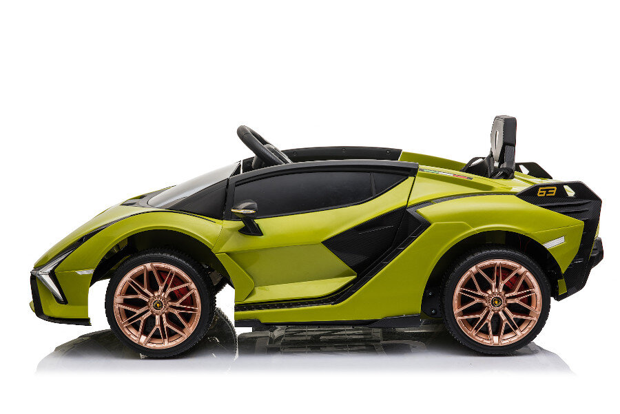 ES-Toys Elektro Kinderauto „Lamborghini Sian“ – lizenziert – 12V Akku, 2 Motoren- 2,4Ghz Fernsteuerung, MP3, Ledersitz+EVA – Weiss ES-Toys Elektro Kinderauto „Lamborghini Sian“ – lizenziert – 12V Akku, 2 Motoren- 2,4Ghz Fernsteuerung, MP3, Ledersitz+EVA – Weiss