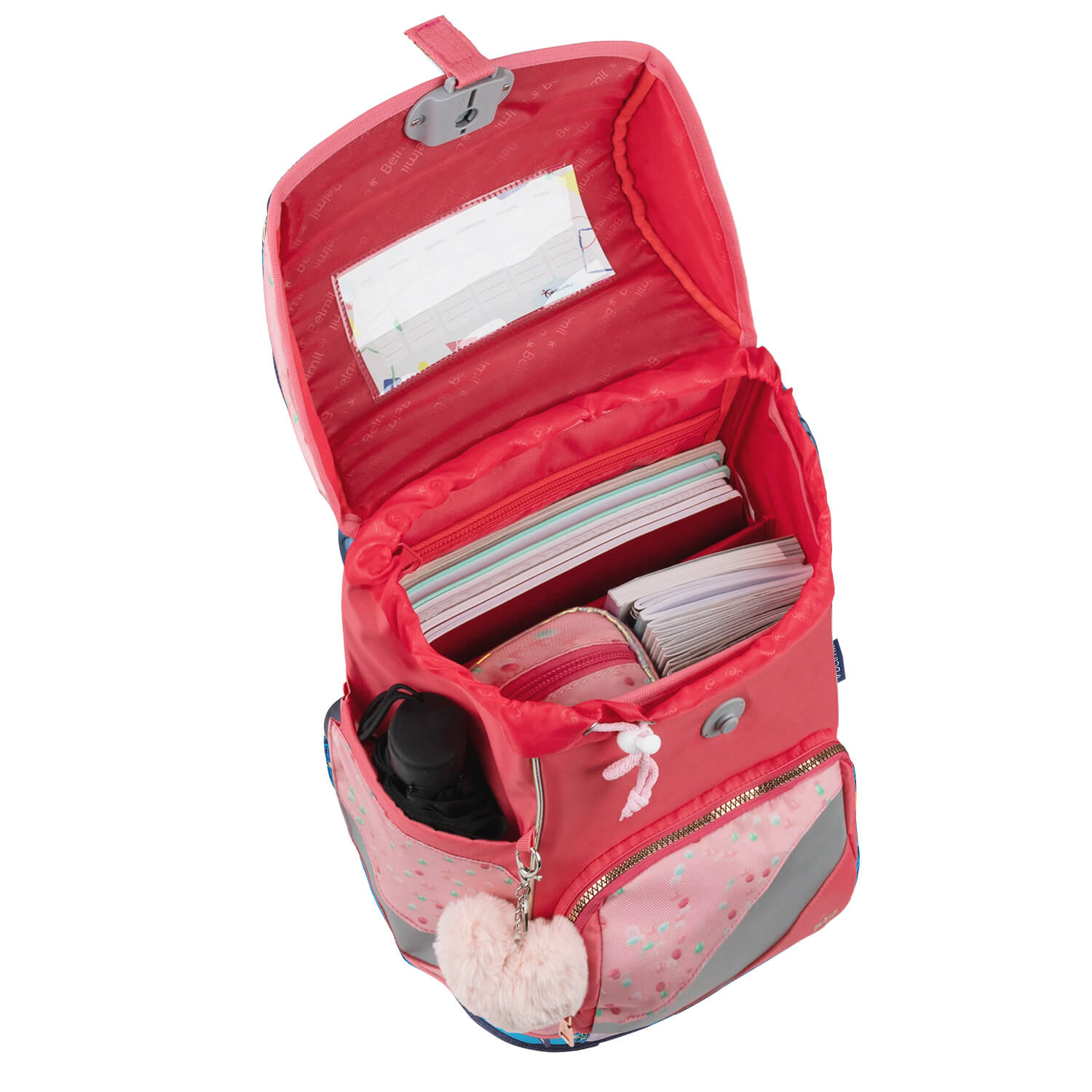Rucksack Smarty Plus Premium Schulranzen Set 5-t. Rose Quartz Tasche