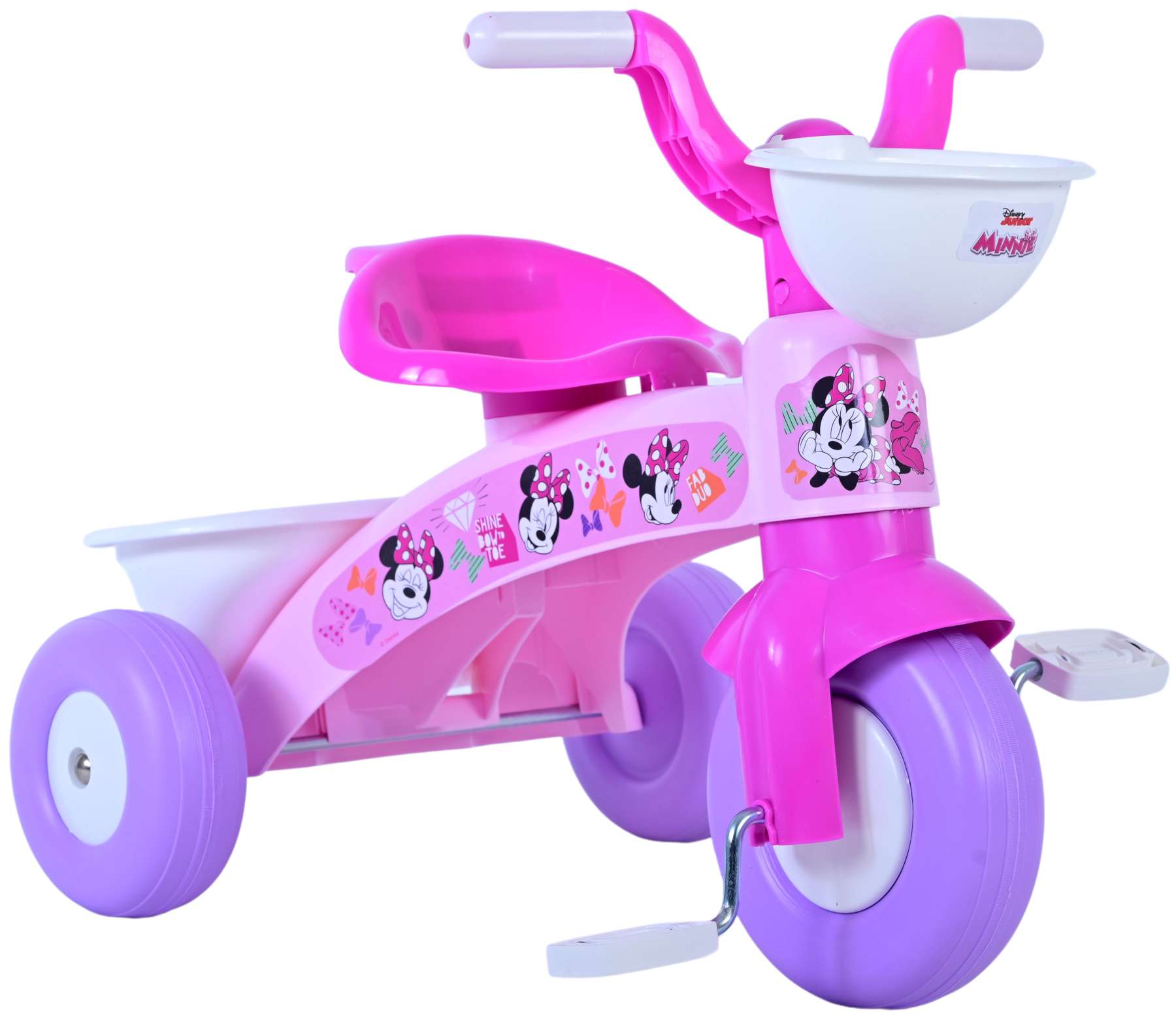 Dreirad Disney Minnie für Mädchen Kinderrad in Rosa 10 Zoll