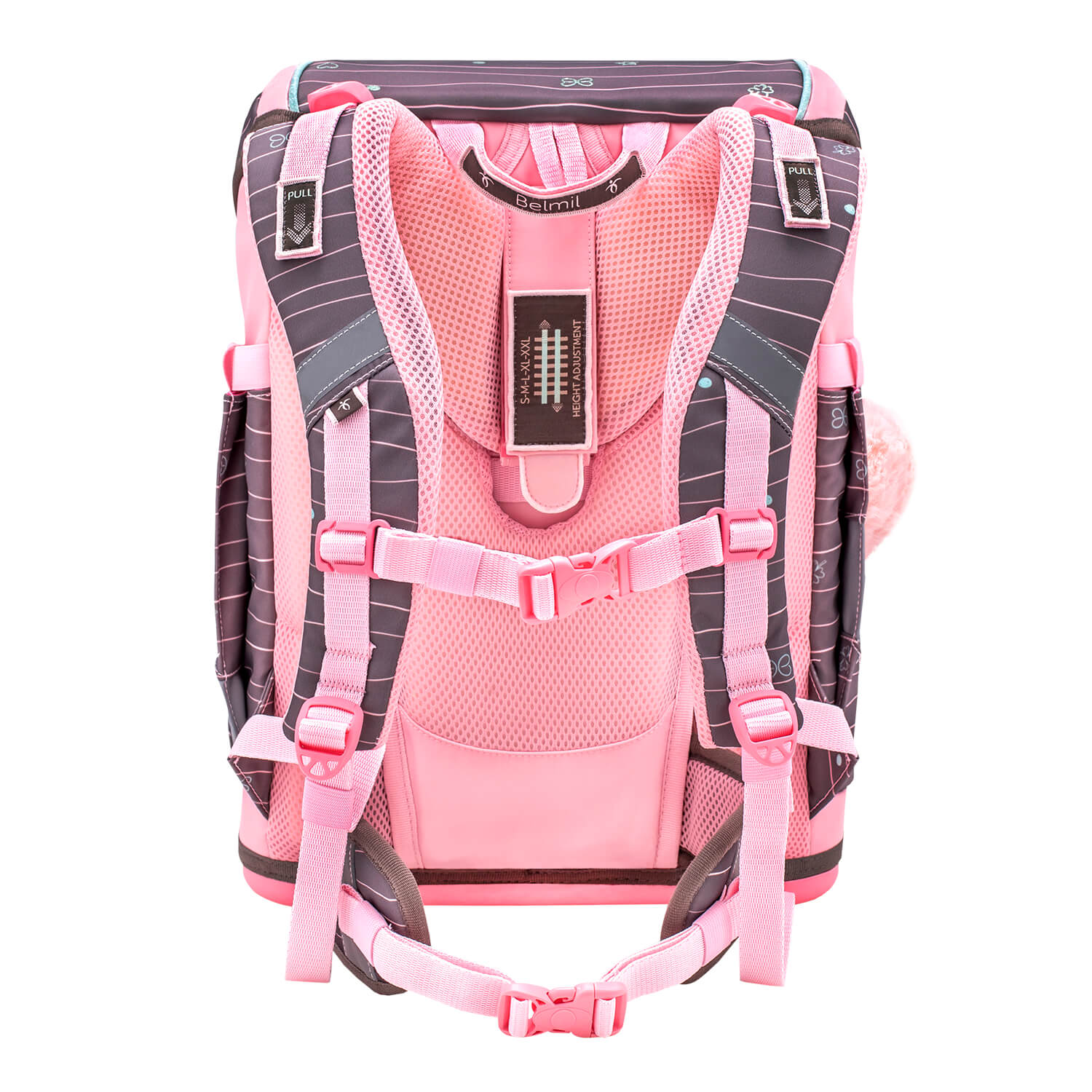 Rucksack Smarty Plus Premium Schulranzen Set 5-teilig Mint Federtasche