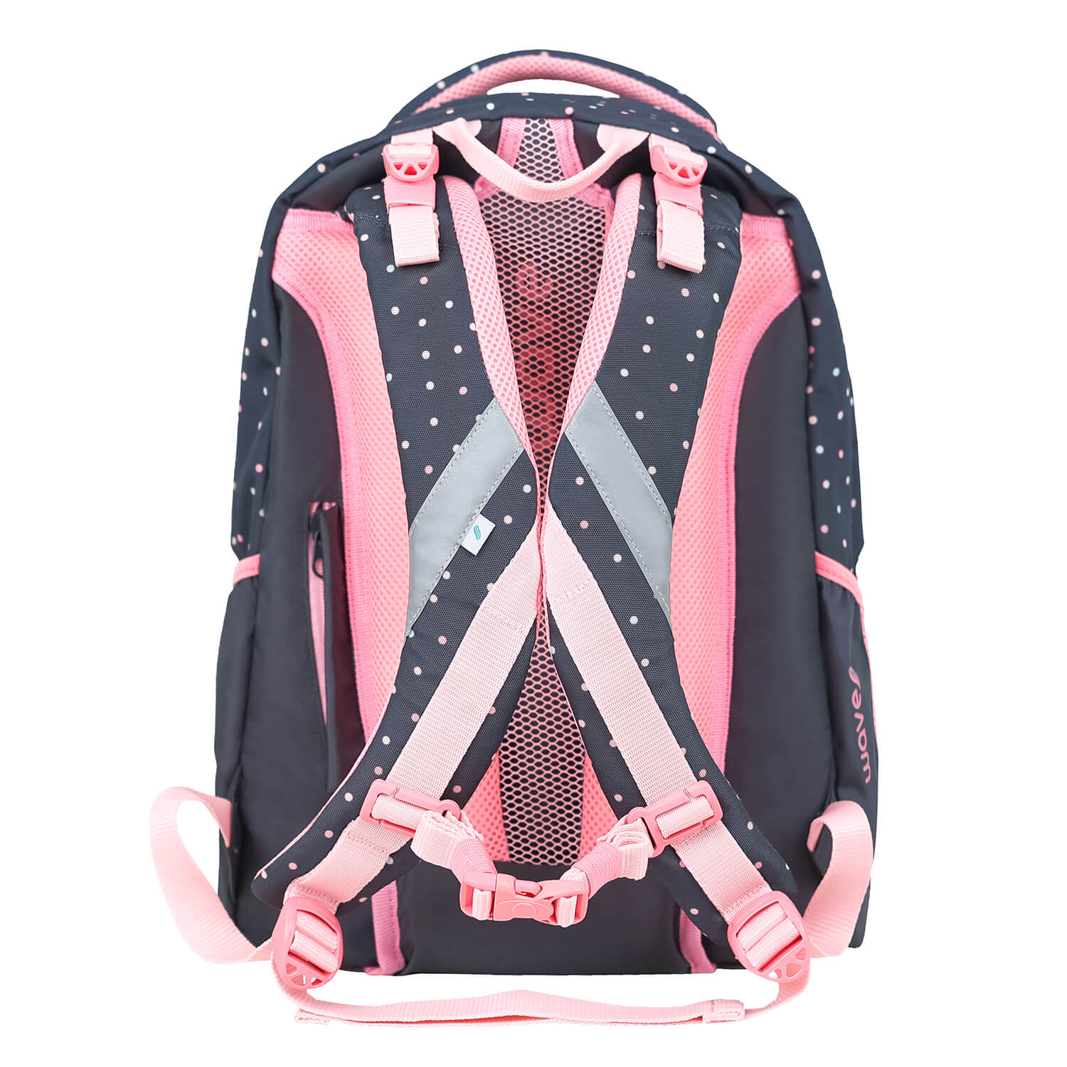 Rucksack Infinity Move Schulrucksack "Dots Pinky"