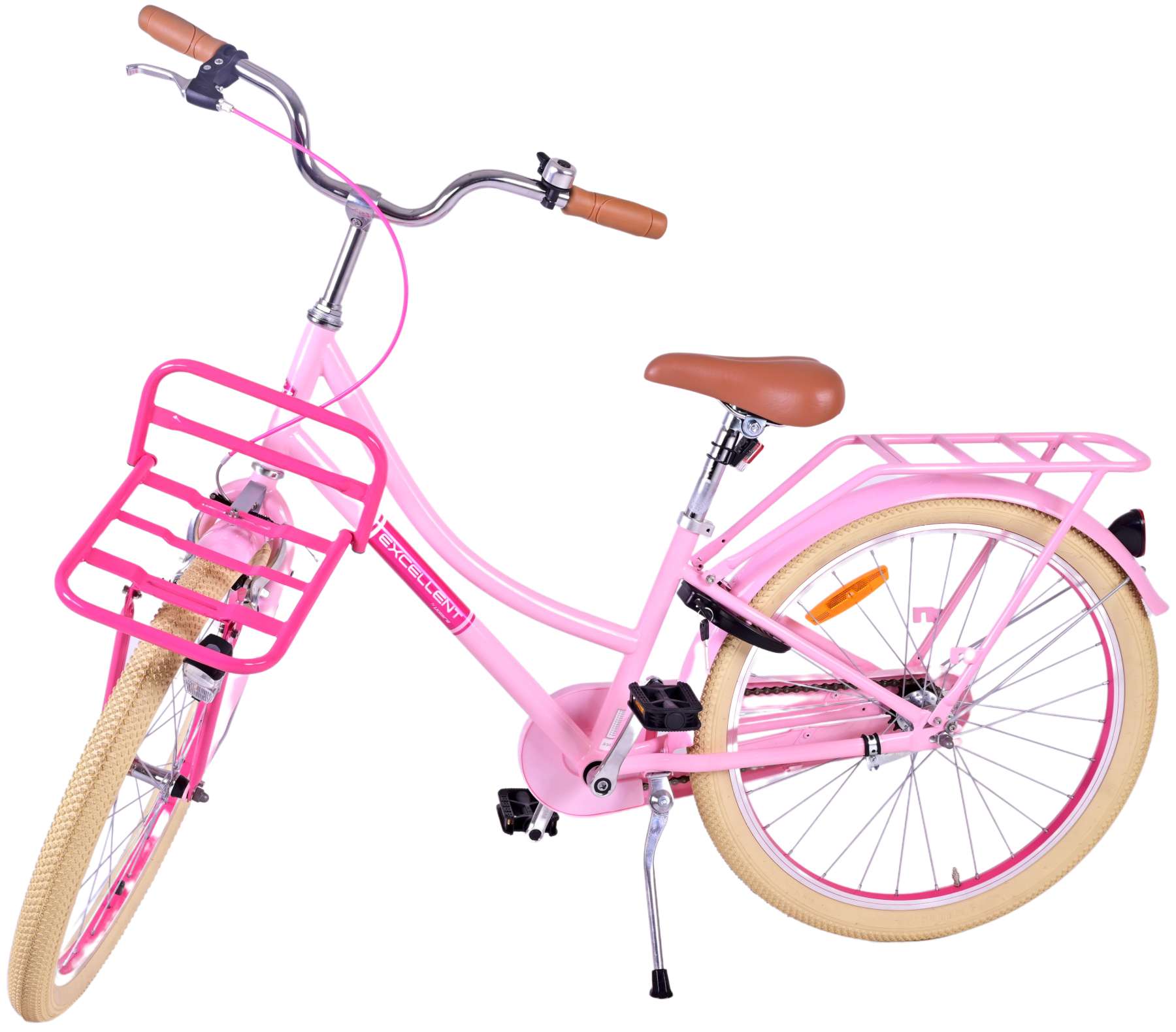 Kinderfahrrad Excellent Fahrrad für Mädchen 24 Zoll Kinderrad in Rosa