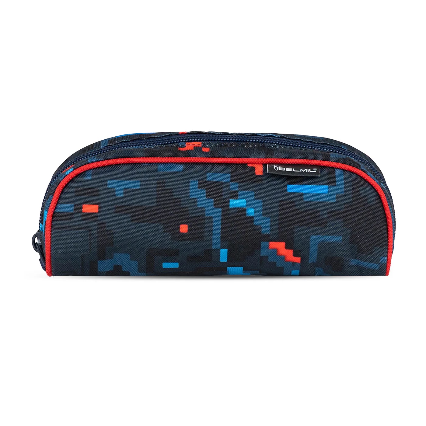 Belmil Mini-Fit ergonomisches Schulranzen-Set 4-teilig "PixelTrak" mit Brustgurt