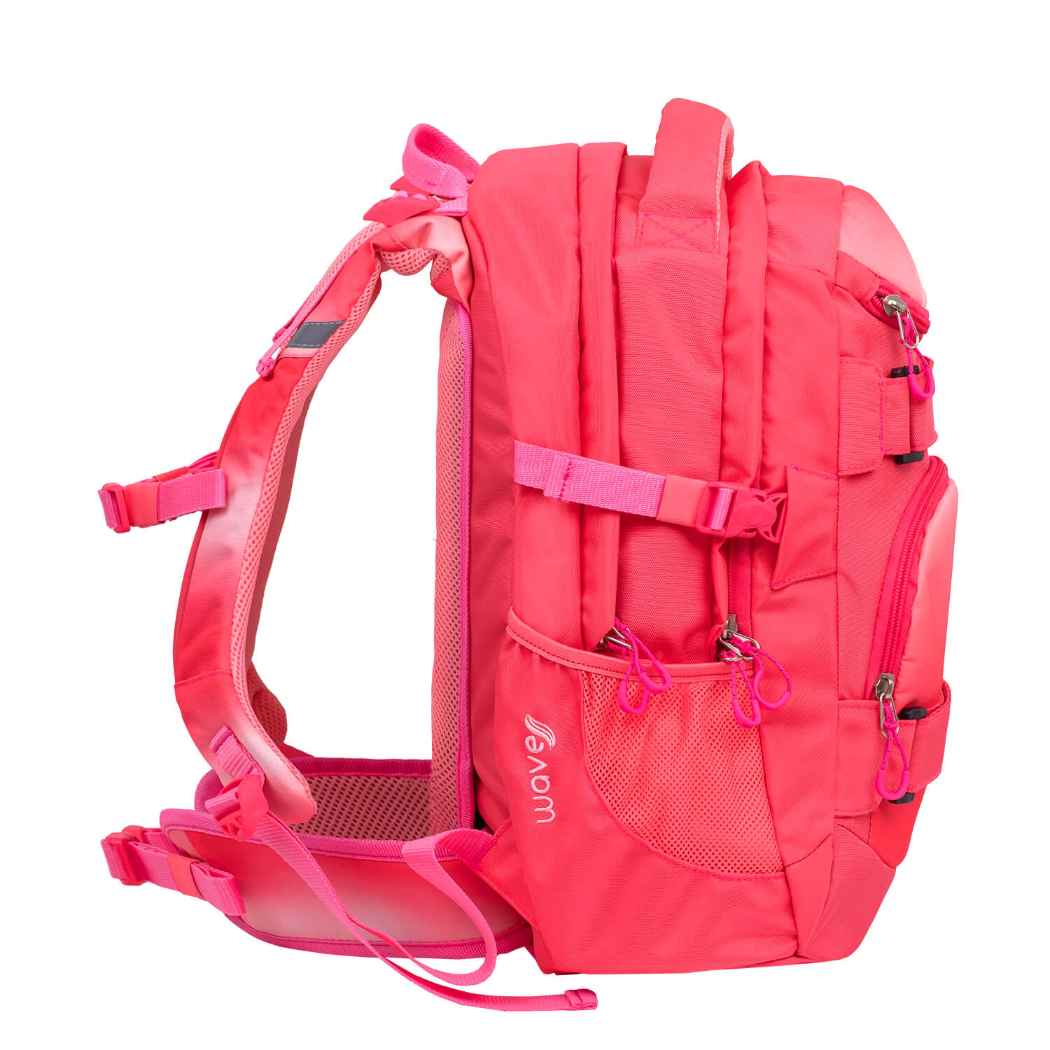 Rucksack Infinity Schulrucksack Set 3 tlg. "Ombre Coral Paradise"