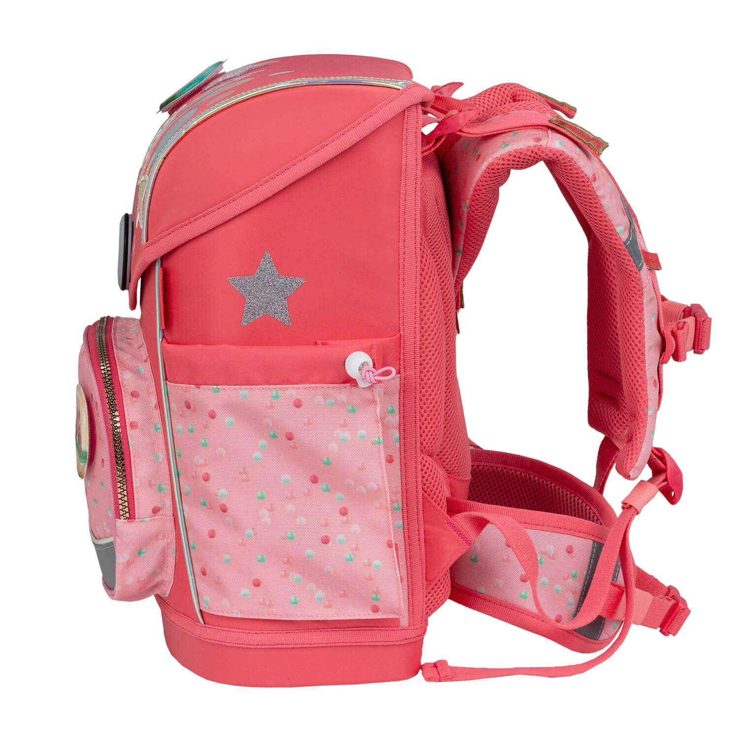 Rucksack Compact Plus Premium Schulranzen Set 5-t. Rose Quartz Tasche