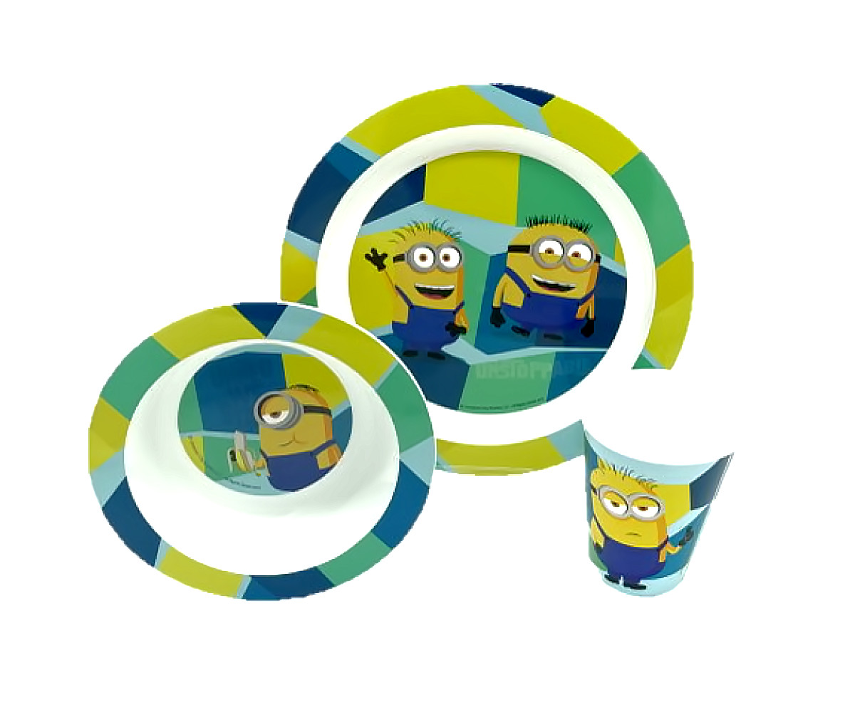 Minions Kindergeschirr - 3er Set
