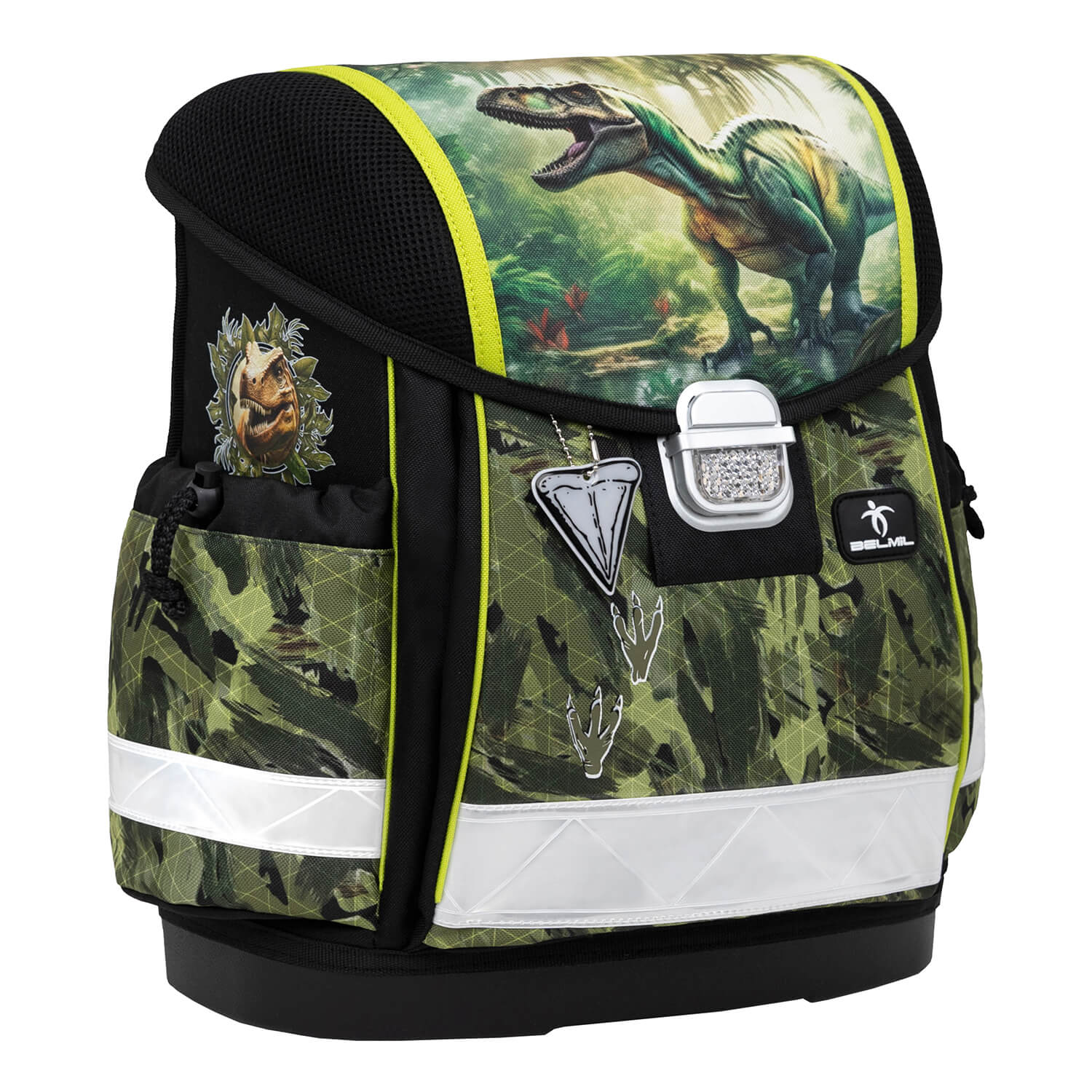 Rucksack Classy ergonomisches Schulranzen-Set 4-teilig "Lost World"