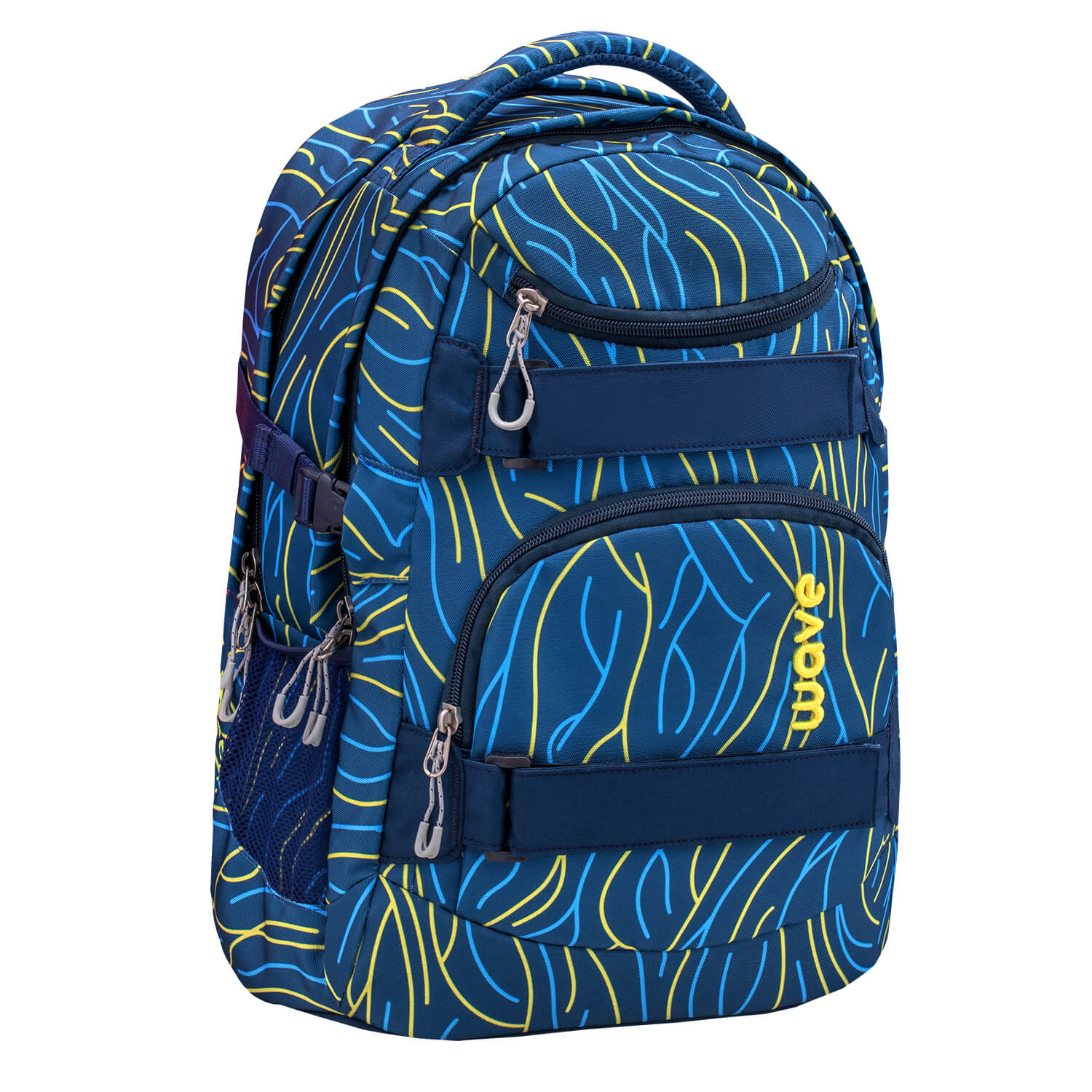 Rucksack Infinity Schulrucksack "Yellow Lines" Rucksack Infinity Schulrucksack "Yellow Lines"