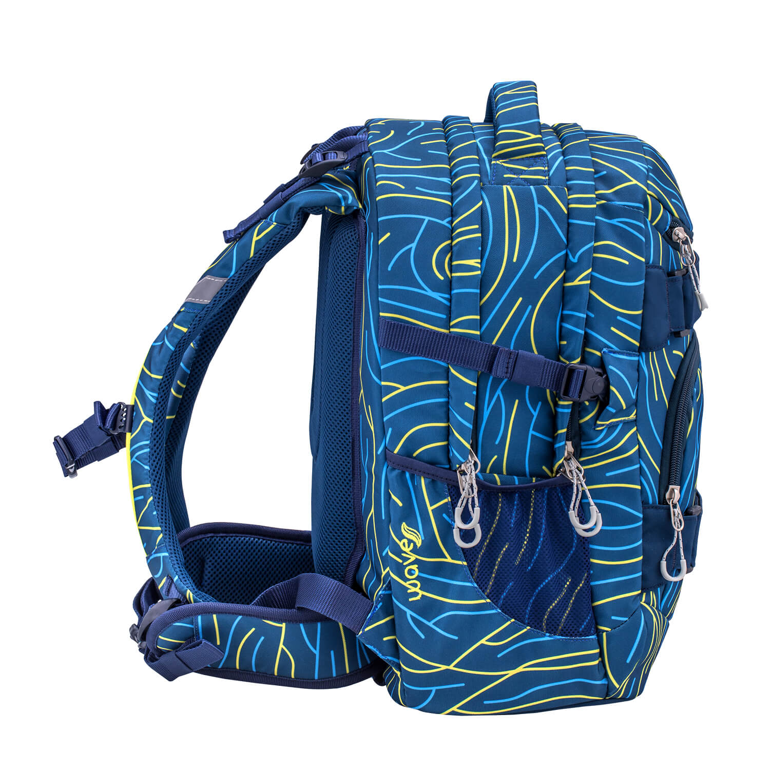 Rucksack Infinity Schulrucksack "Yellow Lines" Rucksack Infinity Schulrucksack "Yellow Lines"