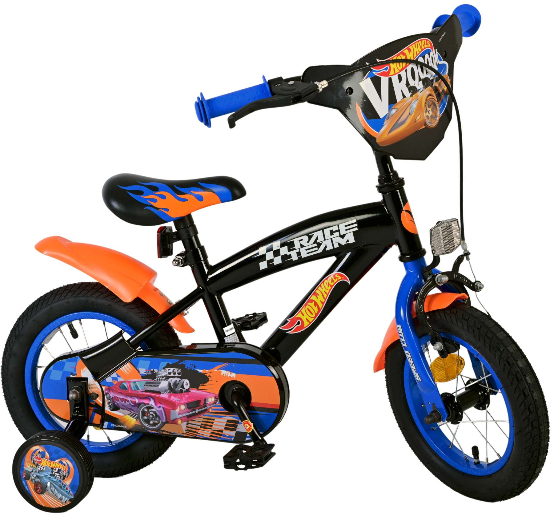 Kinderfahrrad Hot Wheels für Jungen Fahrrad 12 Zoll Kinderrad