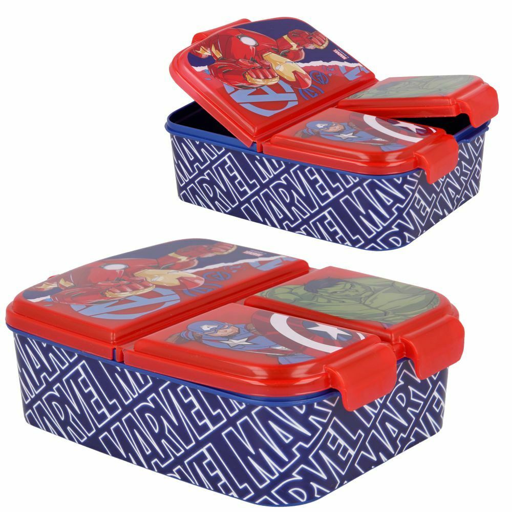 Marvel Avengers - Brotdose 3-fach Marvel Avengers - Brotdose 3-fach