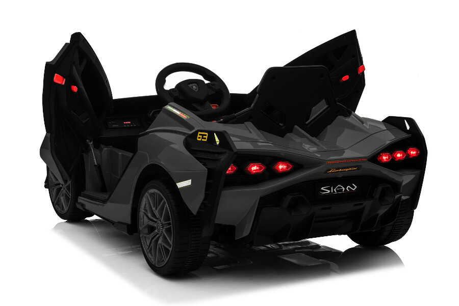 ES-Toys Elektro Kinderauto „Lamborghini Sian“ – lizenziert – 12V Akku, 2 Motoren- 2,4Ghz Fernsteuerung, MP3, Ledersitz+EVA – Weiss ES-Toys Elektro Kinderauto „Lamborghini Sian“ – lizenziert – 12V Akku, 2 Motoren- 2,4Ghz Fernsteuerung, MP3, Ledersitz+EVA – Weiss