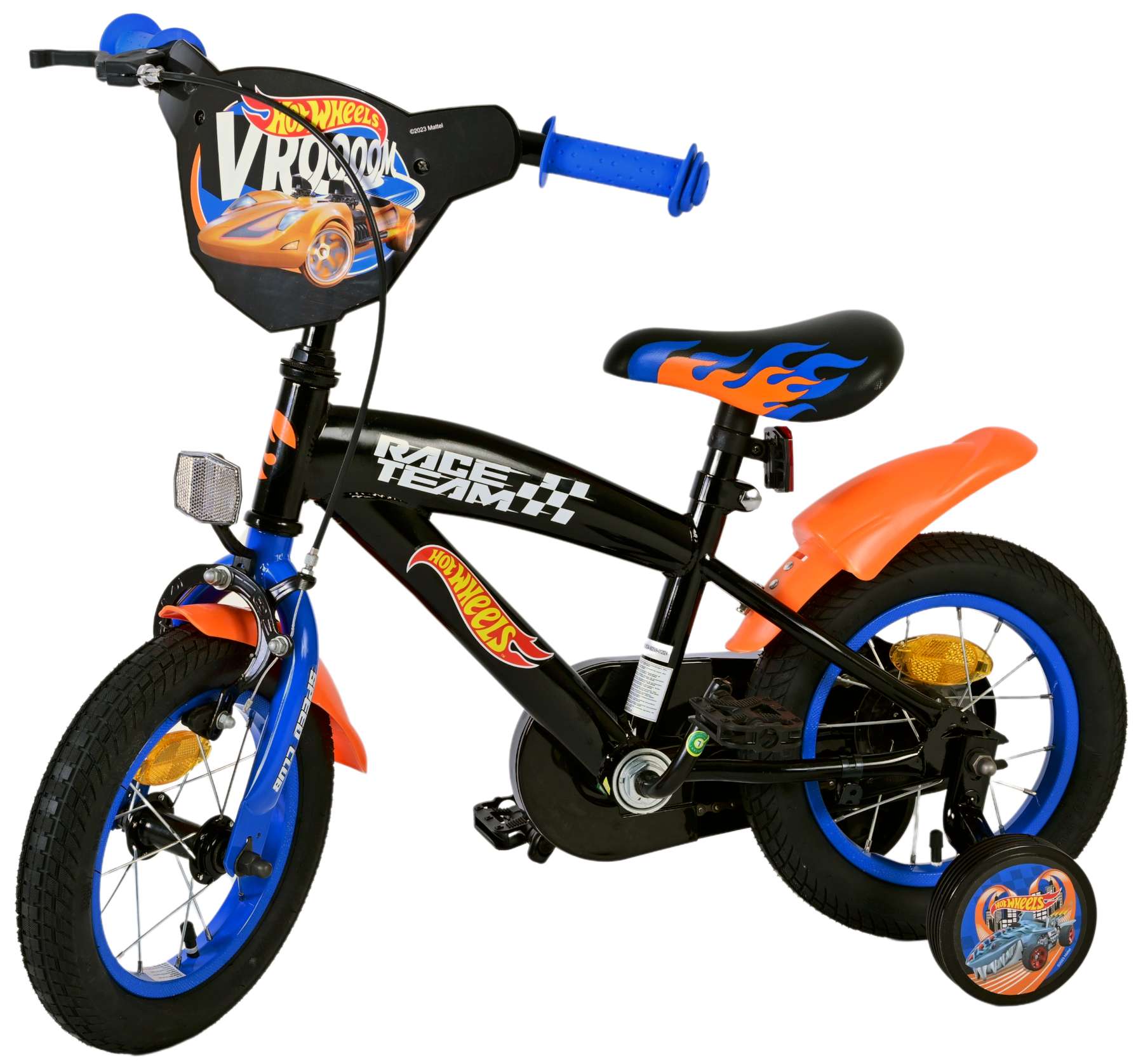 Kinderfahrrad Hot Wheels für Jungen Fahrrad 12 Zoll Kinderrad