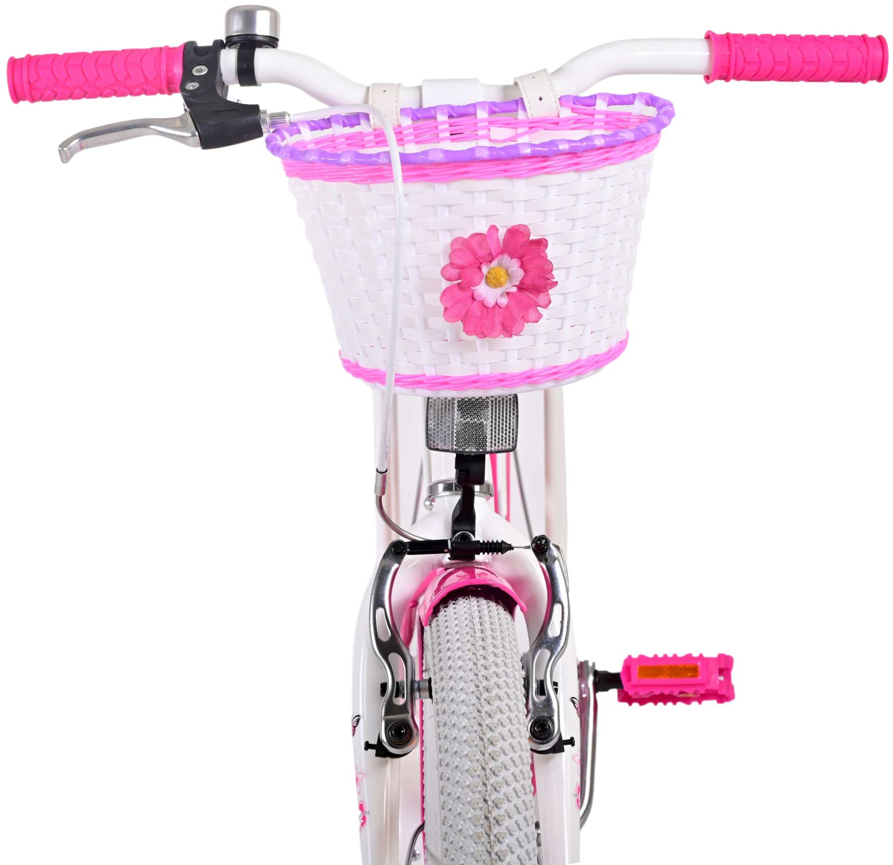 Kinderfahrrad Lovely Fahrrad für Mädchen 20 Zoll Kinderrad in Rosa