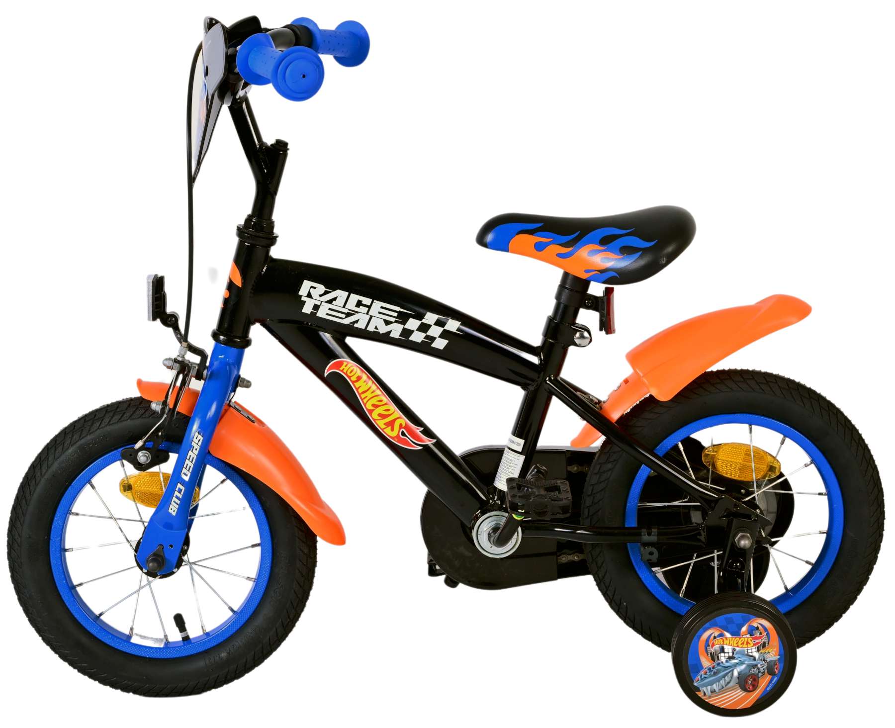 Kinderfahrrad Hot Wheels für Jungen Fahrrad 12 Zoll Kinderrad