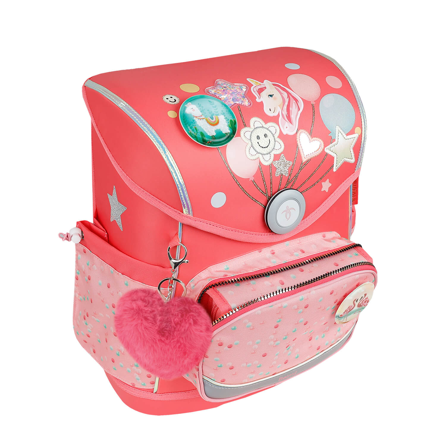 Rucksack Compact Plus Premium Schulranzen Set 5-t. Rose Quartz Tasche Rucksack Compact Plus Premium Schulranzen Set 5-t. Rose Quartz Tasche