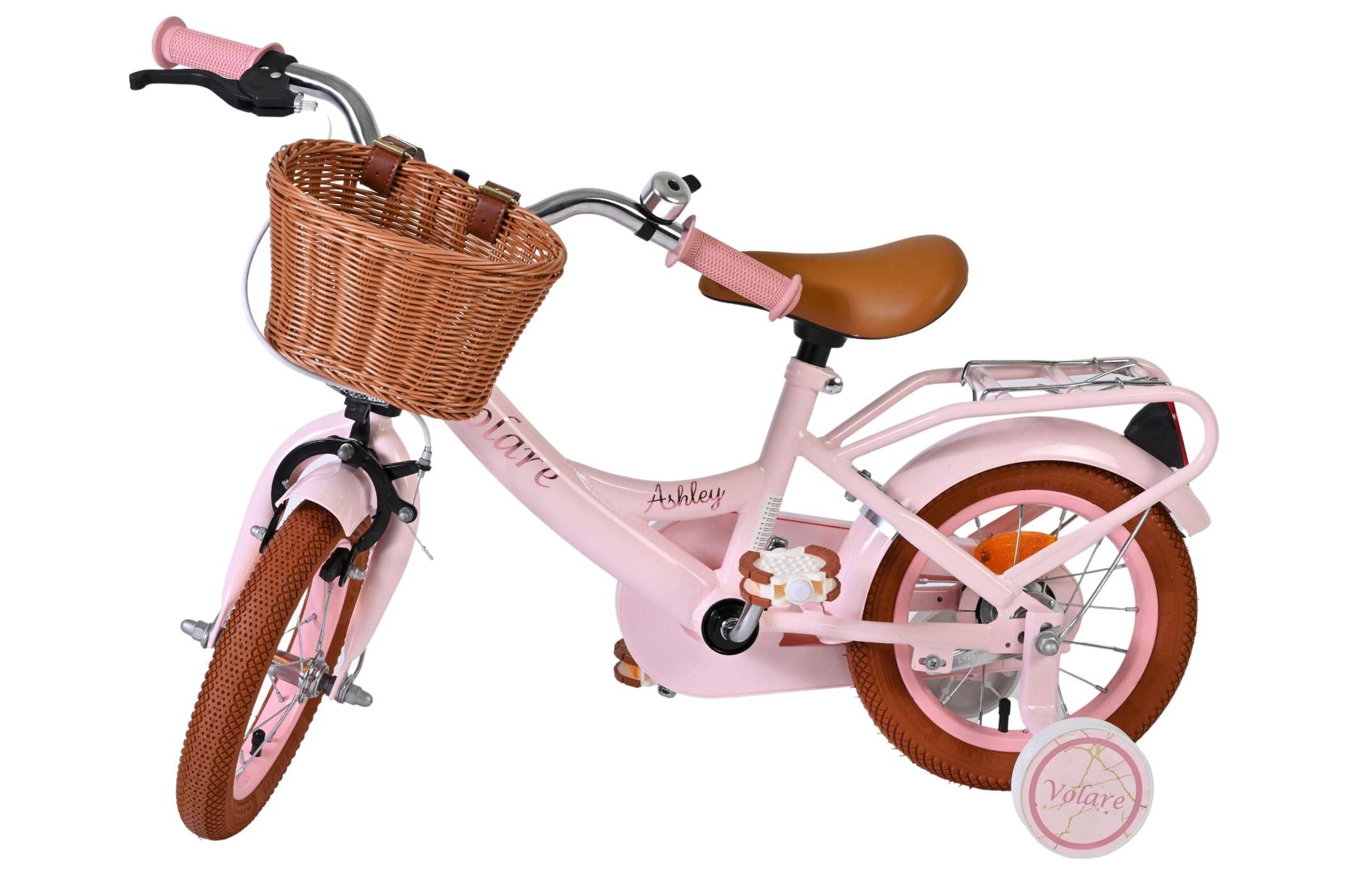 Volare Kinderfahrrad Ashley für Mädchen 12 Zoll Kinderrad in Rosa Volare Kinderfahrrad Ashley für Mädchen 12 Zoll Kinderrad in Rosa