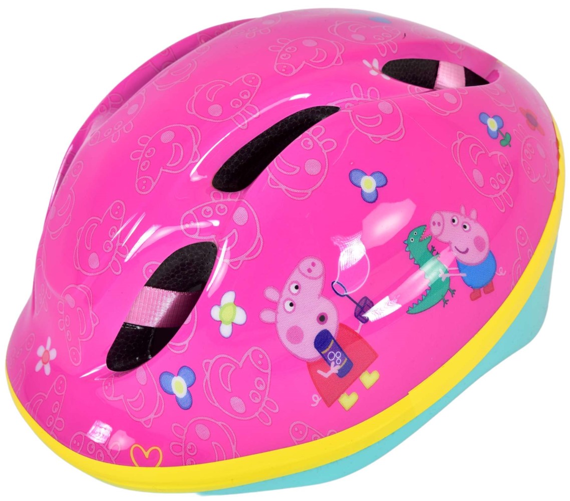 Fahrradhelm Peppa Pig Helm in Rosa 51-55 cm Kinderhelm