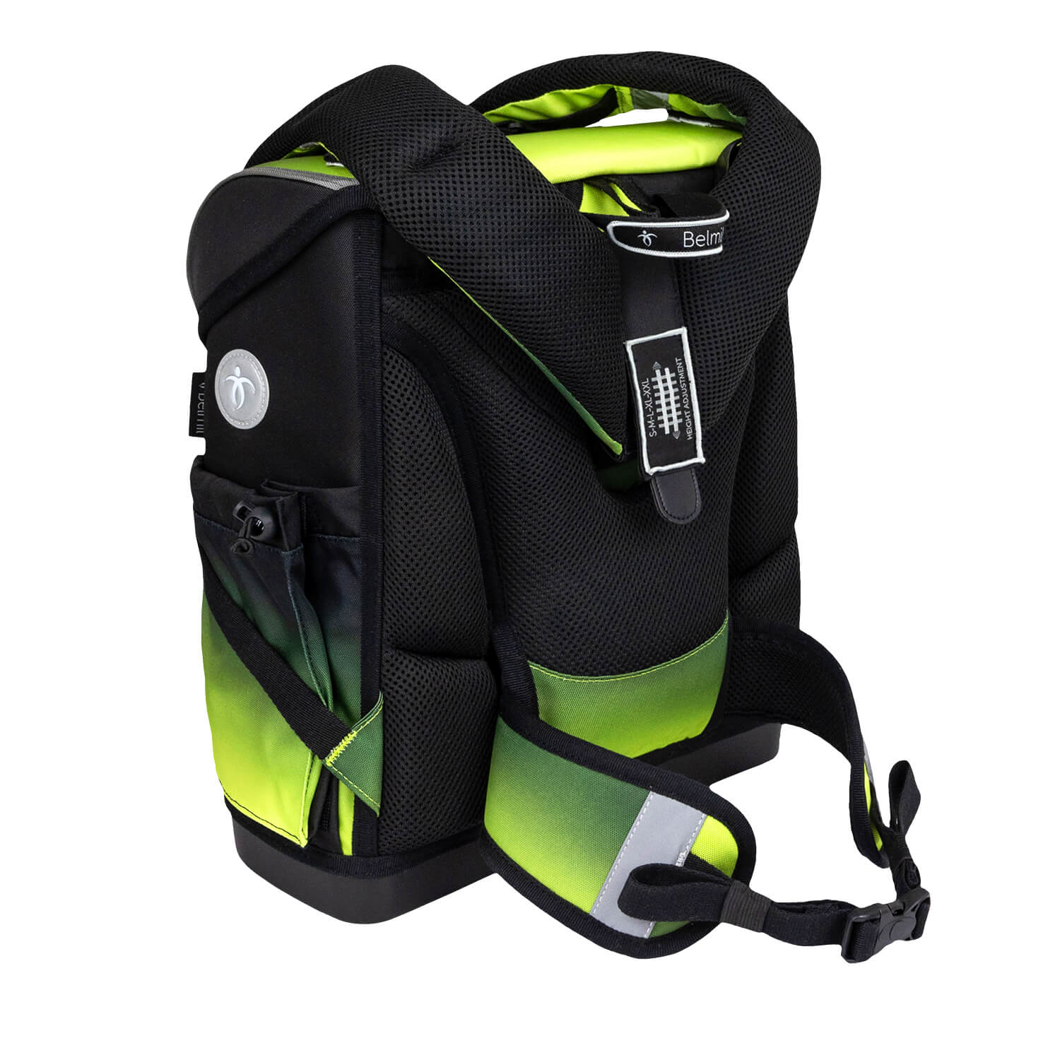 Rucksack Compact Plus Premium Schulranzen Set 5-t. Black Green Tasche