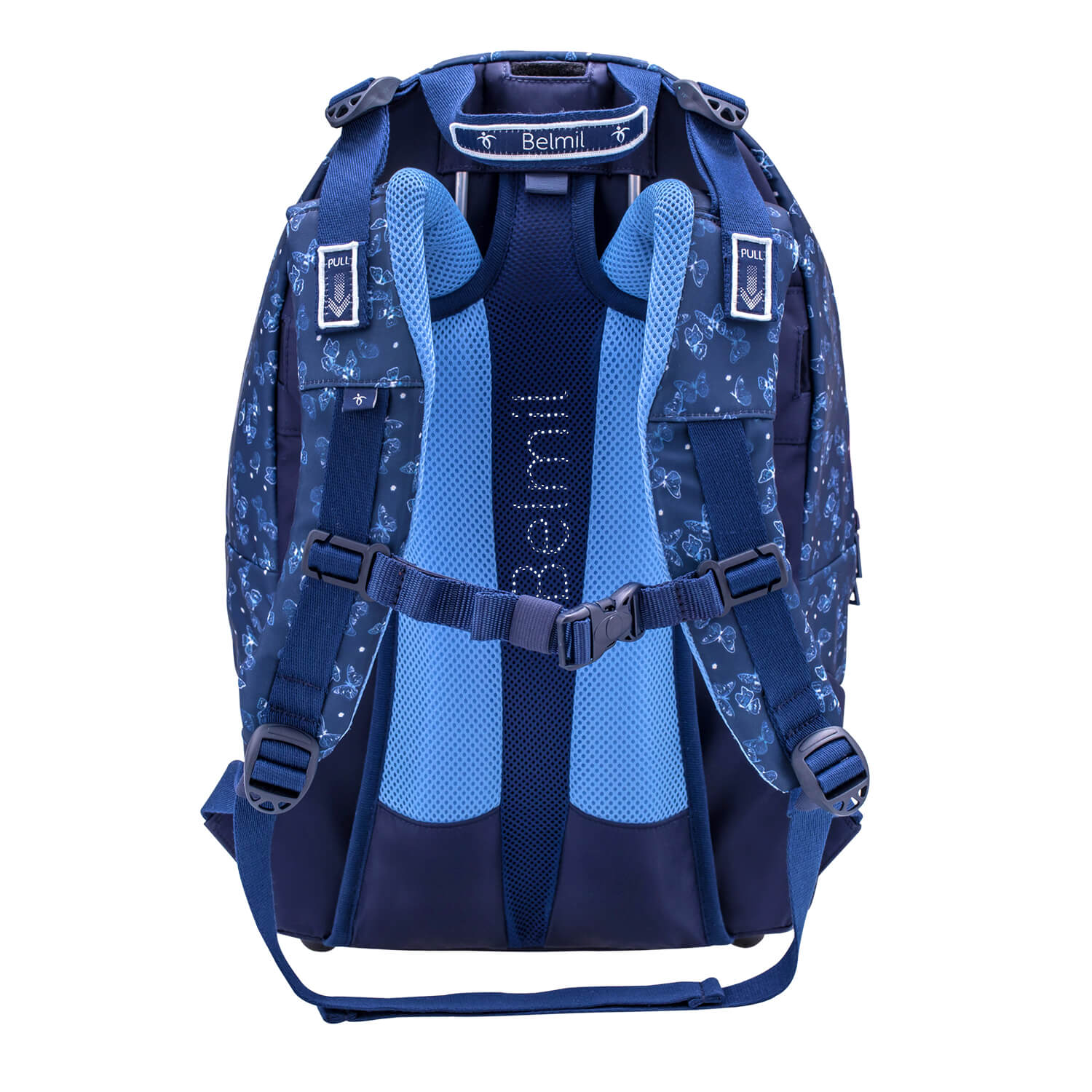 Rucksack 2-IN-1 Schultasche & Gürteltasche 2-teilig Ranzen Sapphire