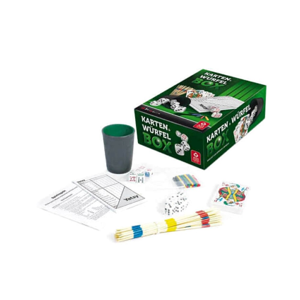 Spielesammlung - Karten & Würfelbox 