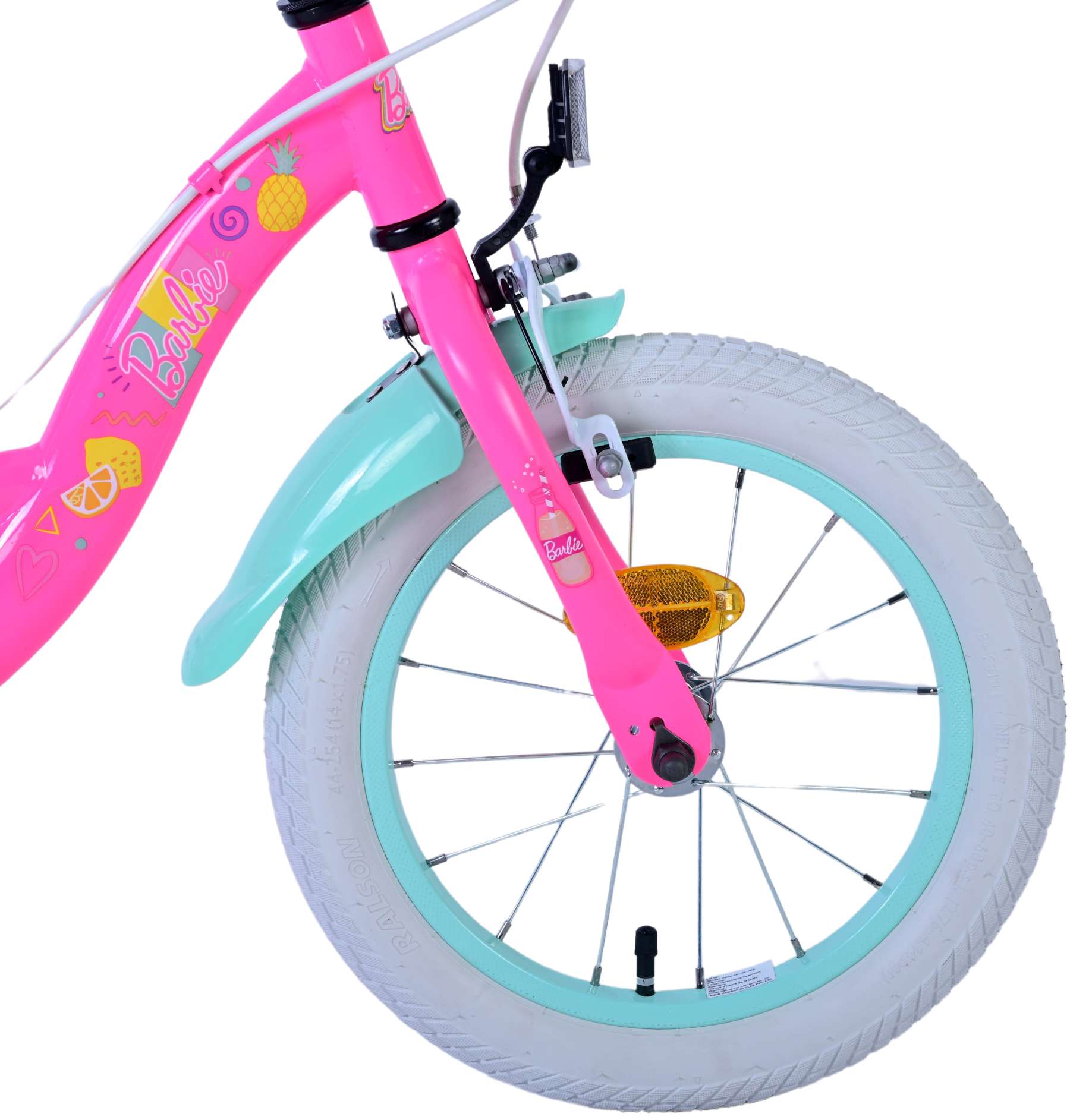 Kinderfahrrad Barbie Fahrrad in Rosa für Mädchen 14 Zoll Kinderrad