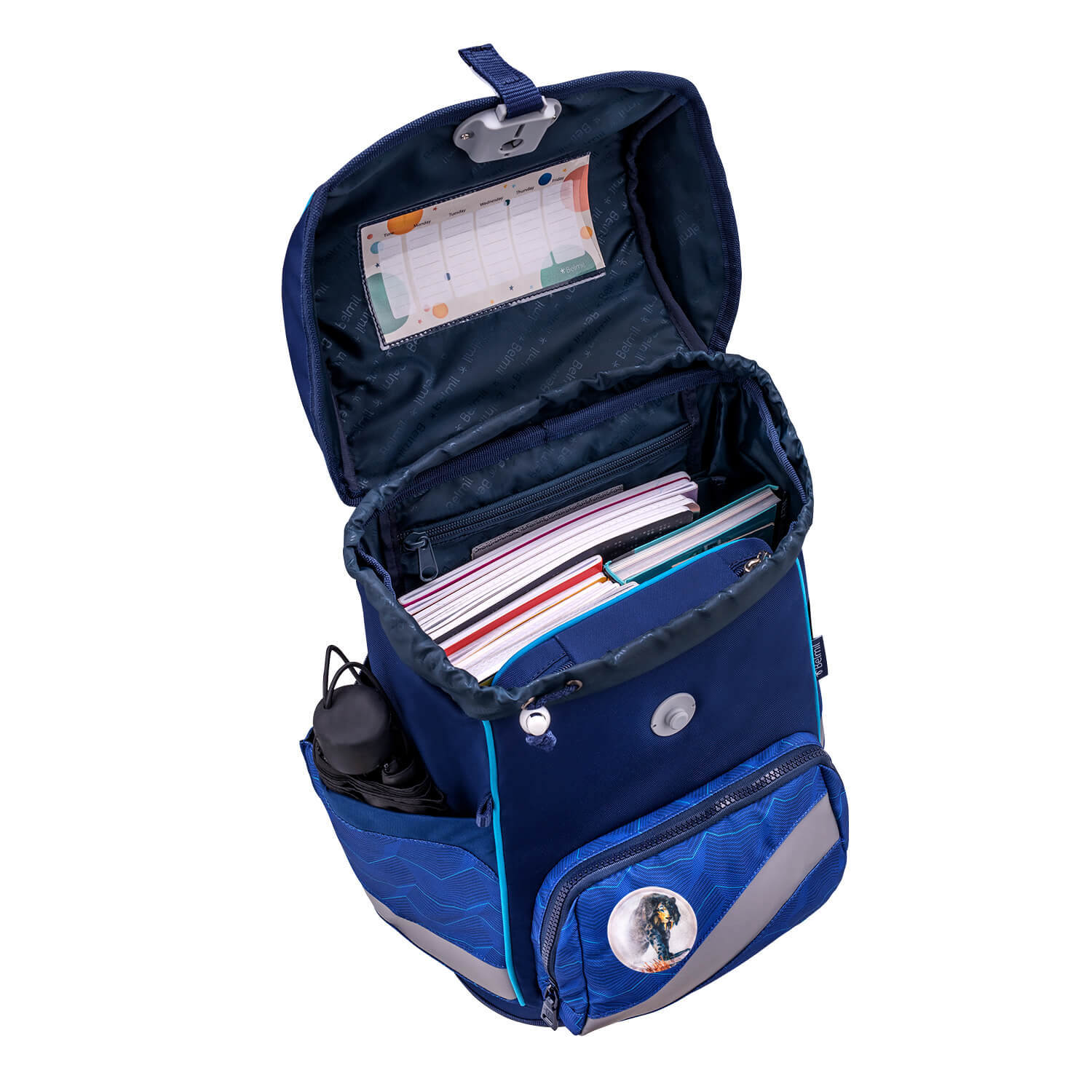 Rucksack Smarty Plus Premium Schulranzen Set 5-t. Estate Blue Tasche