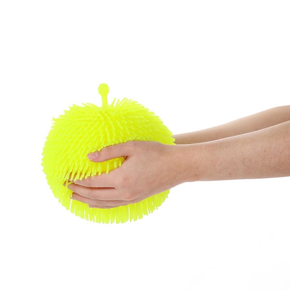 Pufferz ein gelber Pufferball