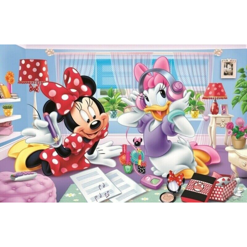 Puzzle Minnie Mouse and Daisy 160 Puzzleteile Kinderpuzzle