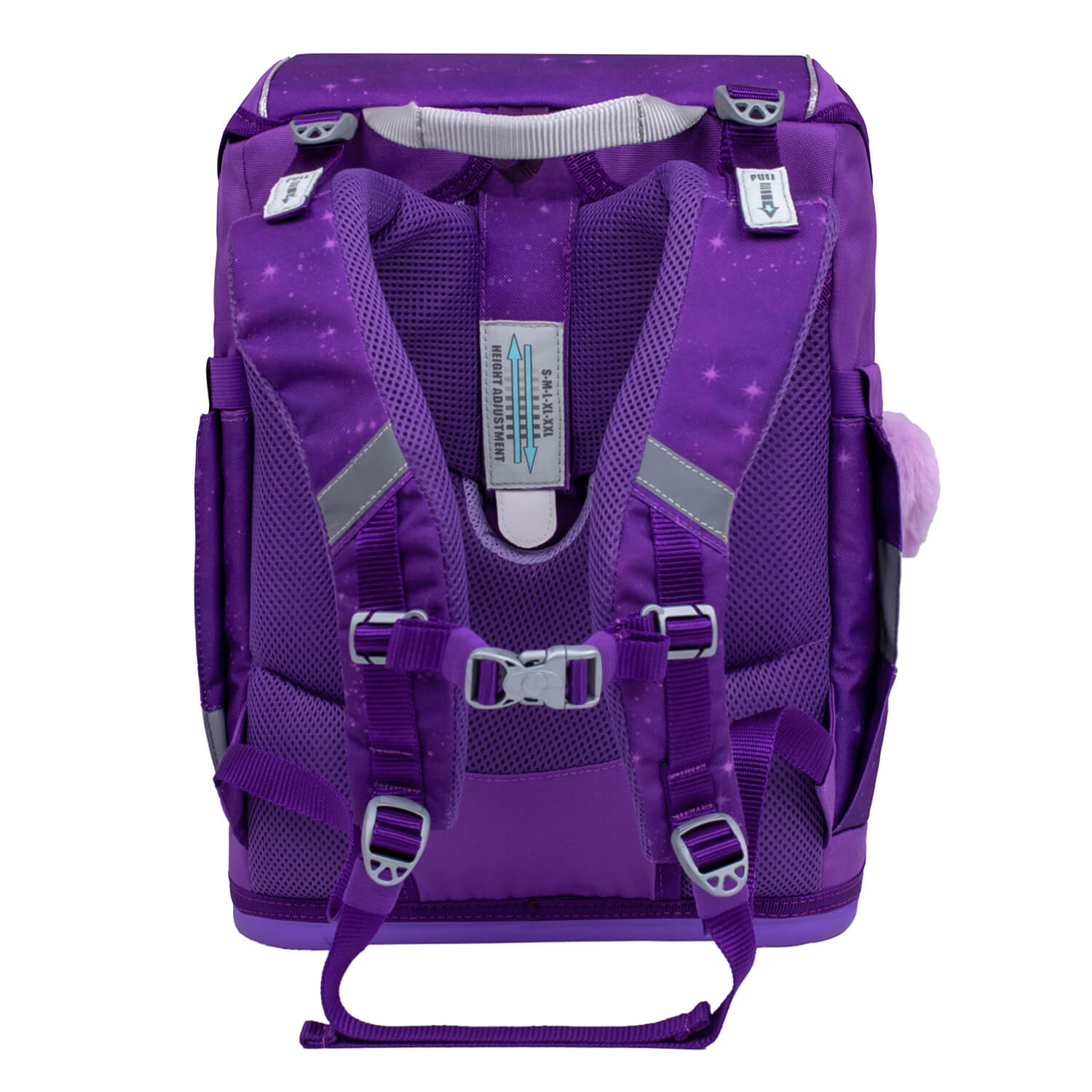 Rucksack Smarty ergonomisches Schulranzen Set 5-teil Purple Sky Tasche Rucksack Smarty ergonomisches Schulranzen Set 5-teil Purple Sky Tasche