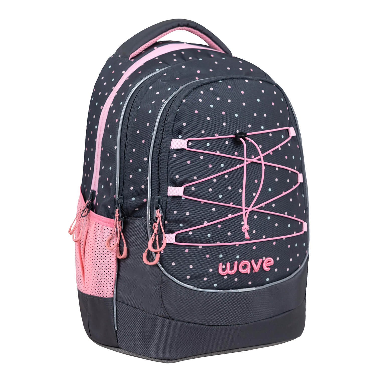 Rucksack Boost Schulrucksack "Dots Pinky"