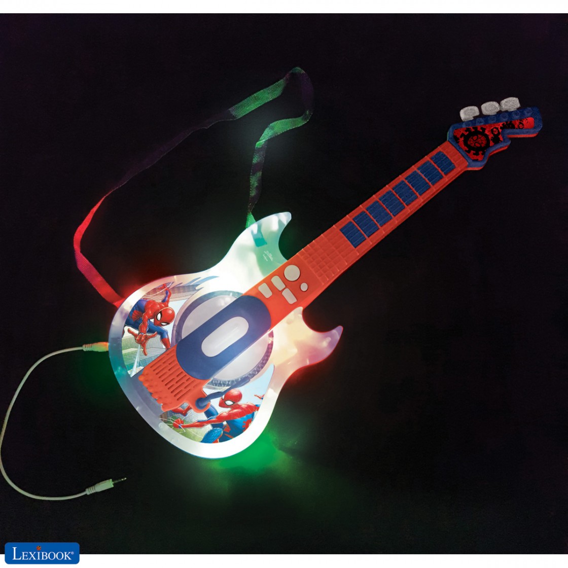 Spider-Man Elektronische Gitarre