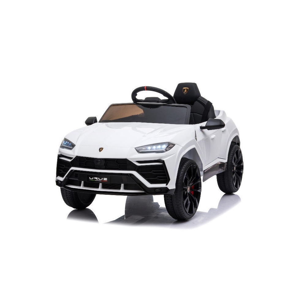 ES-Toys Elektro Kinderauto „Lamborghini Urus“ – lizenziert – 12V Akku, 2 Motoren- 2,4Ghz Fernsteuerung, MP3, Ledersitz+EVA – Weiss ES-Toys Elektro Kinderauto „Lamborghini Urus“ – lizenziert – 12V Akku, 2 Motoren- 2,4Ghz Fernsteuerung, MP3, Ledersitz+EVA – Weiss