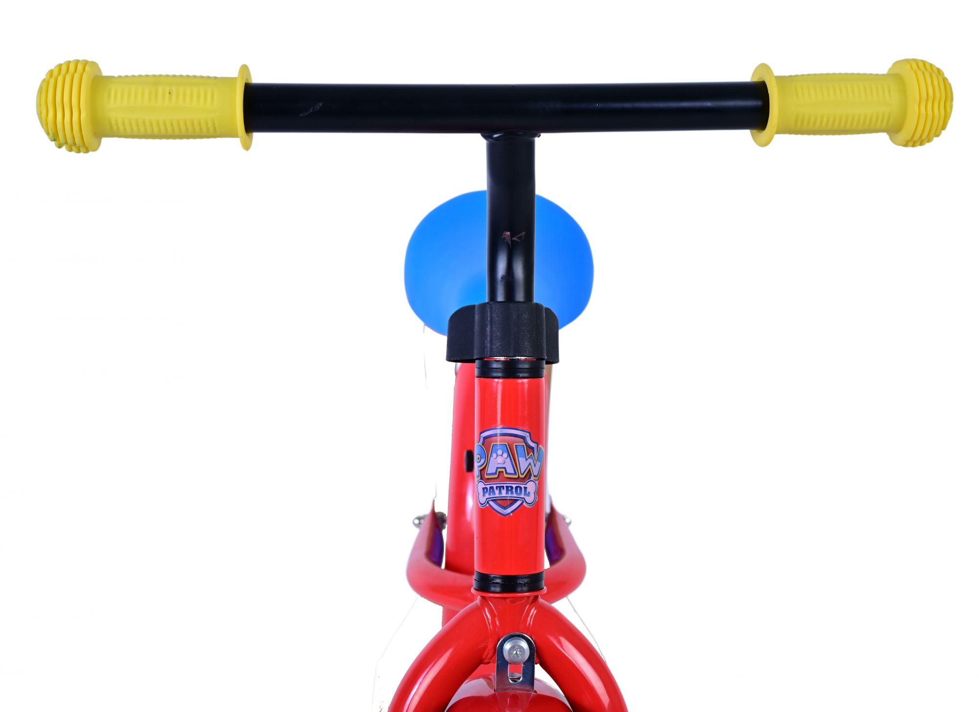 Volare Laufrad Paw Patrol 12 Zoll aus Metall, Kinderlaufrad ab 2 Jahren mit verstellbarem Sattel