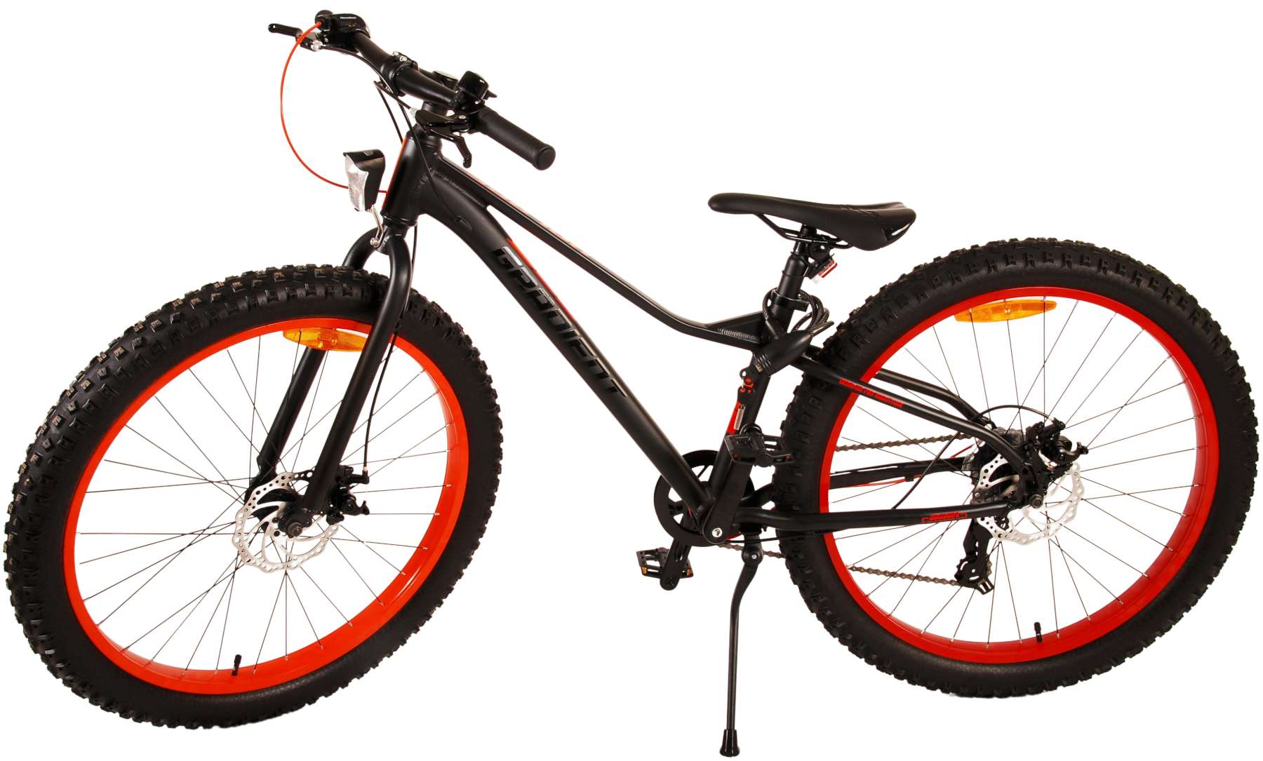 Kinderfahrrad Gradient für Jungen 26 Zoll Fahrrad in Schwarz Orange