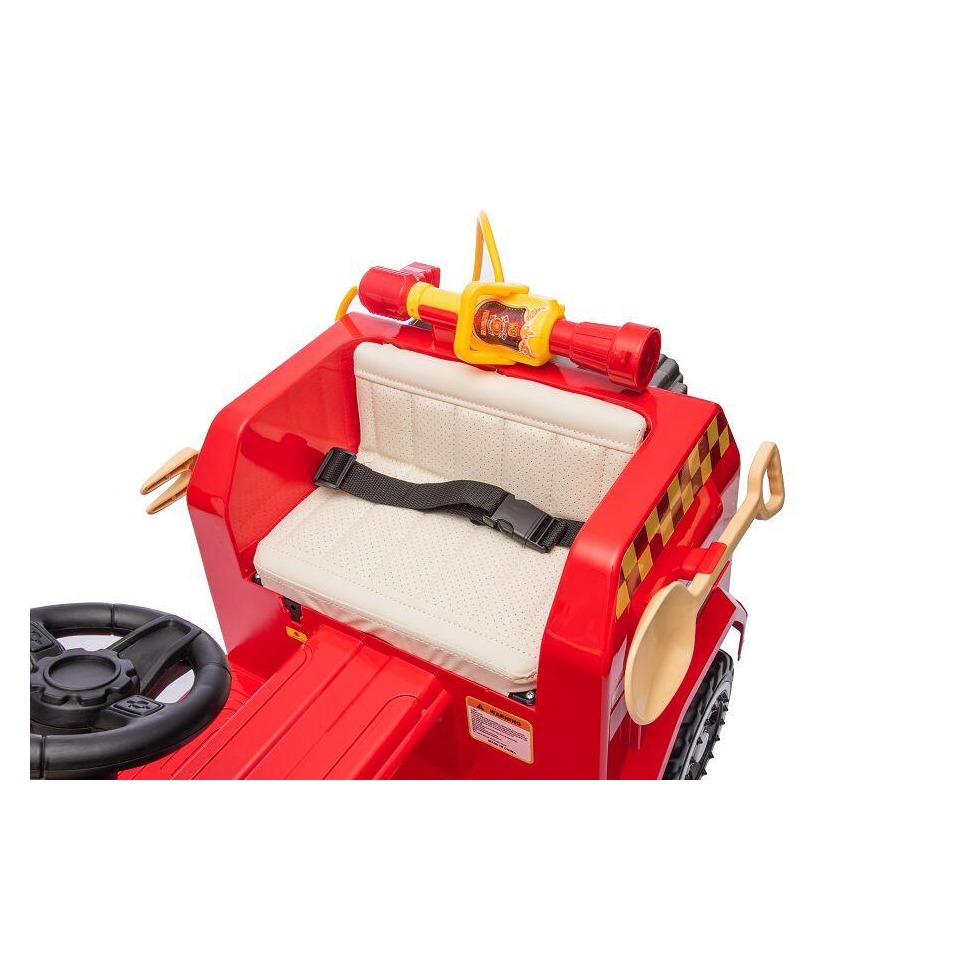 ES-Toys Kinderfahrzeug – Elektro Auto „Feuerwehr“ – 12V7AH Akku,4 Motoren- 2,4Ghz Fernsteuerung, MP3+Sirene -911P ES-Toys Kinderfahrzeug – Elektro Auto „Feuerwehr“ – 12V7AH Akku,4 Motoren- 2,4Ghz Fernsteuerung, MP3+Sirene -911P