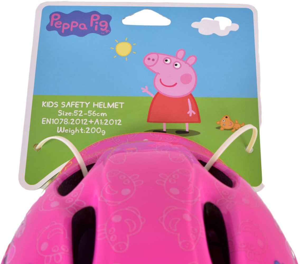 Fahrradhelm Peppa Pig Helm in Rosa 51-55 cm Kinderhelm