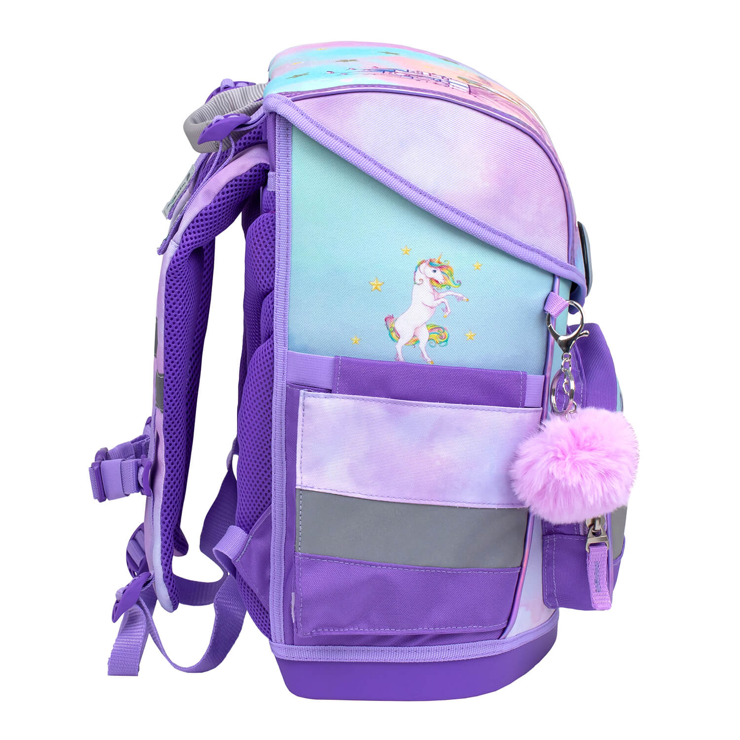 Rucksack Compact Ergonomisch SchulranzenSet 4-t. Rainbow Unicorn Magic Rucksack Compact Ergonomisch SchulranzenSet 4-t. Rainbow Unicorn Magic