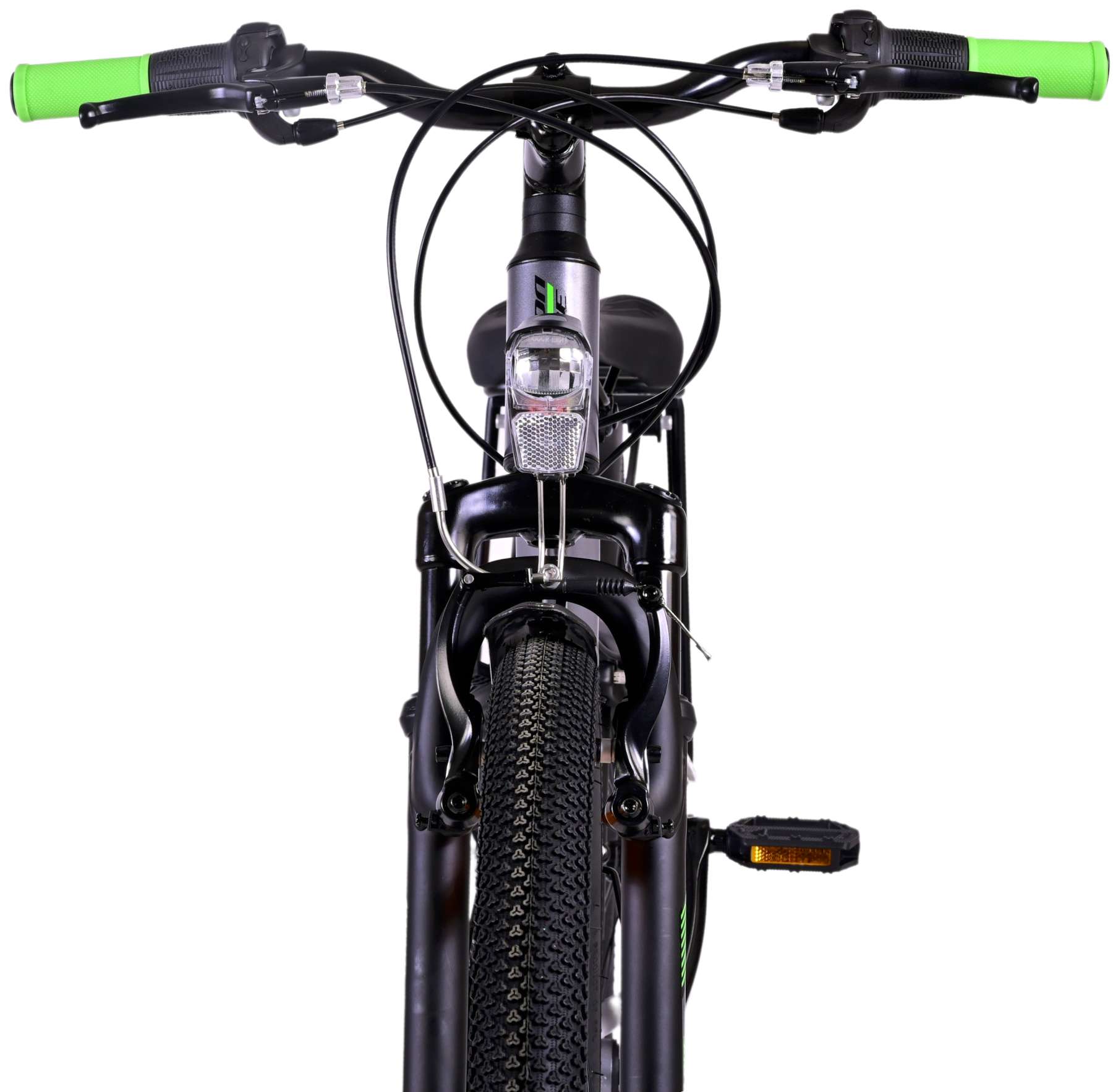Kinderfahrrad Cross für Jungen 24 Zoll Kinderrad in Grau, 18 Gänge Kinderfahrrad Cross für Jungen 24 Zoll Kinderrad in Grau, 18 Gänge