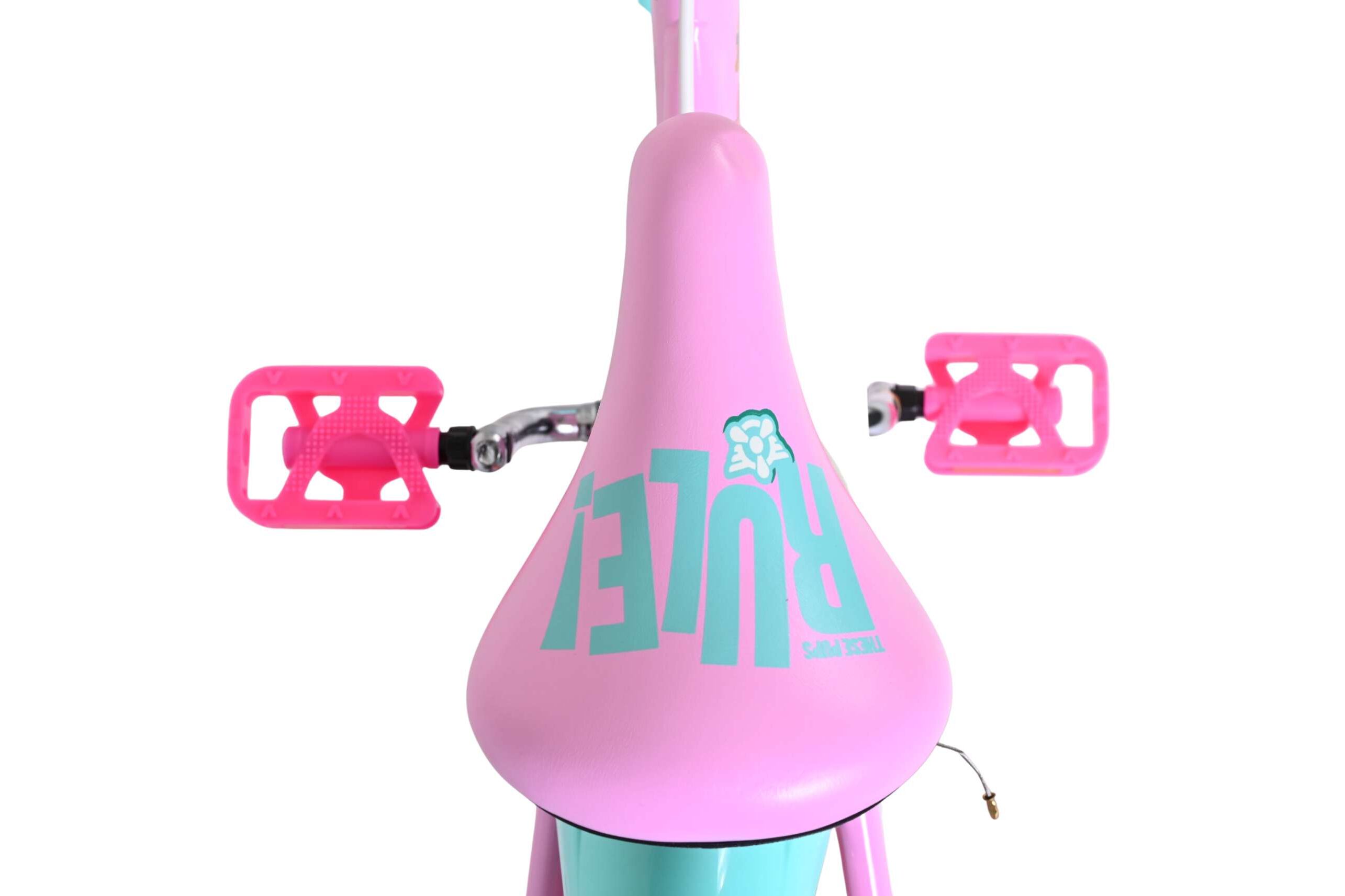 Volare Kinderfahrrad Paw Patrol für Mädchen 14 Zoll Kinderrad in Rosa, Zwei Handbremsen Volare Kinderfahrrad Paw Patrol für Mädchen 14 Zoll Kinderrad in Rosa, Zwei Handbremsen
