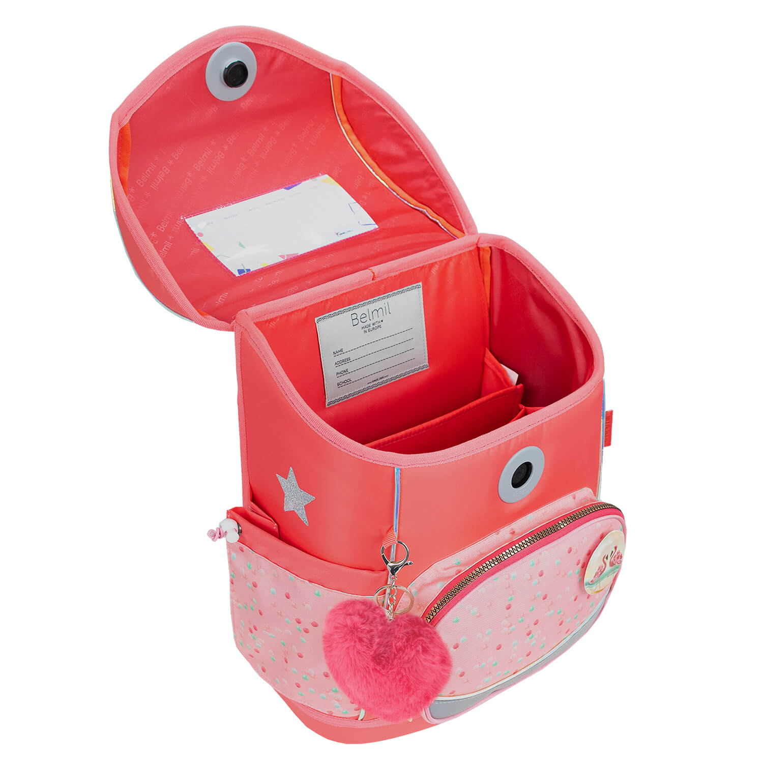 Rucksack Compact Plus Premium Schulranzen Set 5-t. Rose Quartz Tasche Rucksack Compact Plus Premium Schulranzen Set 5-t. Rose Quartz Tasche